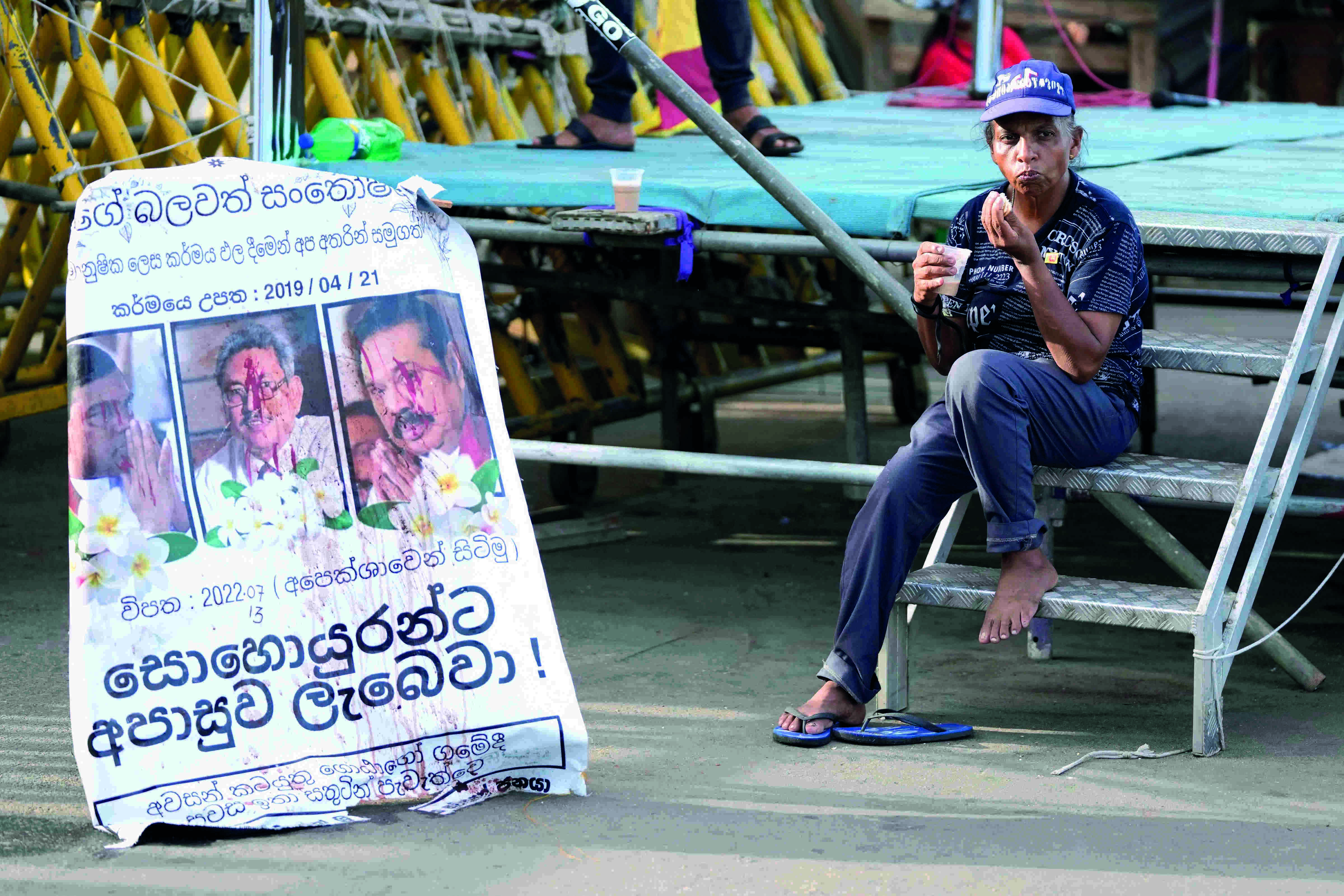 Sri Lankan protesters vow to continue their struggle