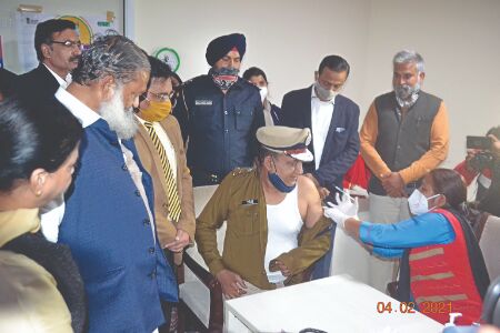 Police Commissioner, DM kick-off 2nd phase of Covid-19 vaccination in Ggm