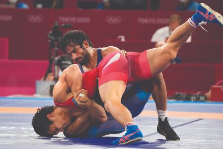 Bajrang Wins Bronze, Indian Wrestlers Match Best Result At Olympics ...