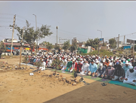 Hindu orgs again disrupt Namaz  in Ggm, Sec-12 — some detained