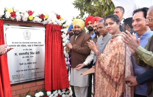 Channi launches projects worth Rs 127 cr at Kharar