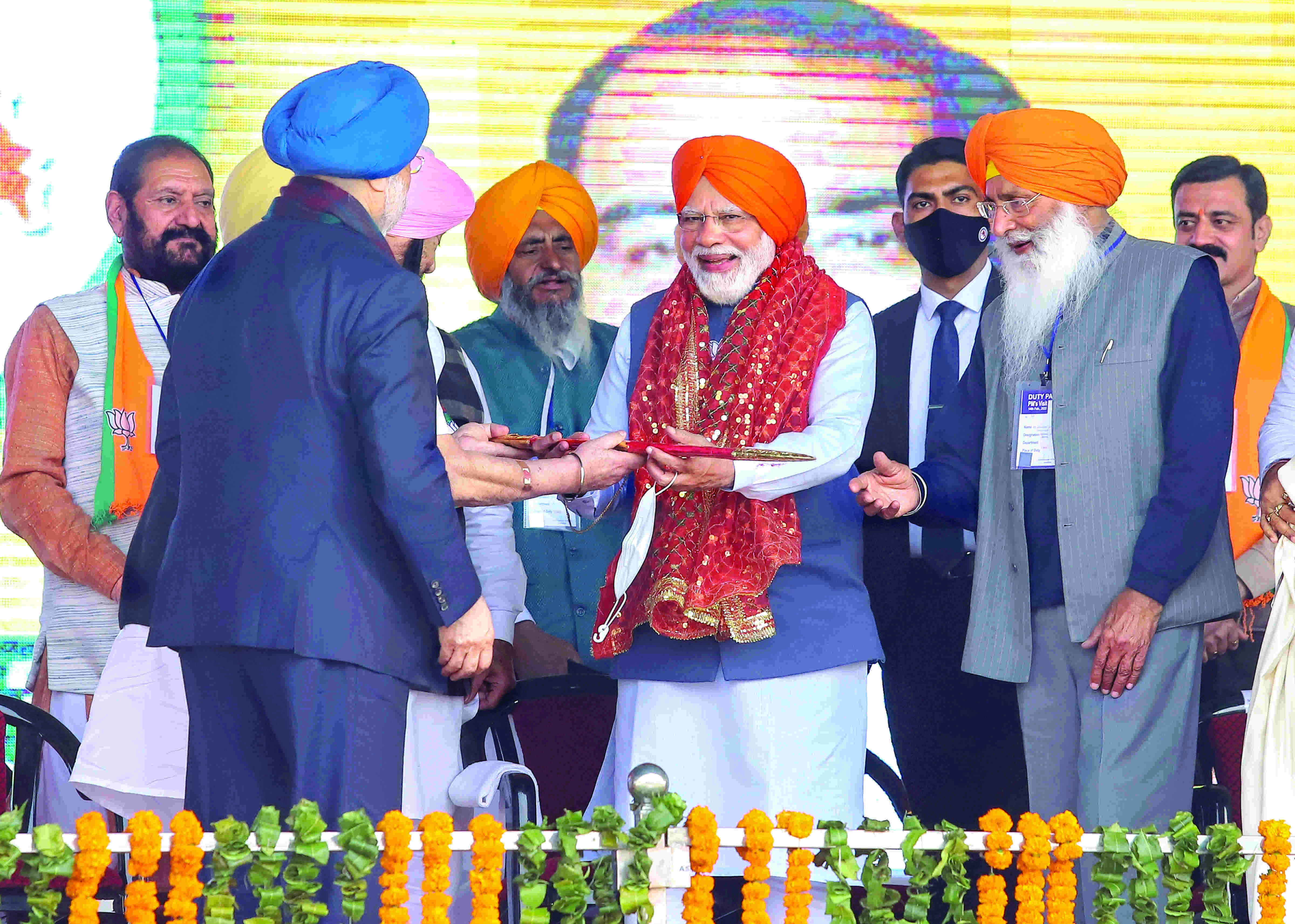 PM promises Nava Punjab free from drugs, corruption