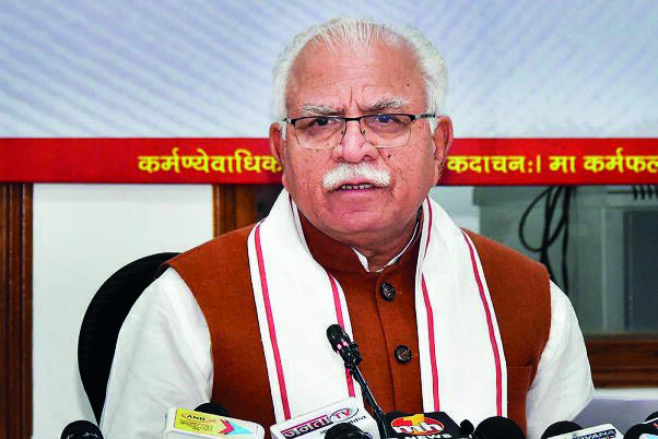 Haryana provides Delhi with more water than its fixed share, says Khattar