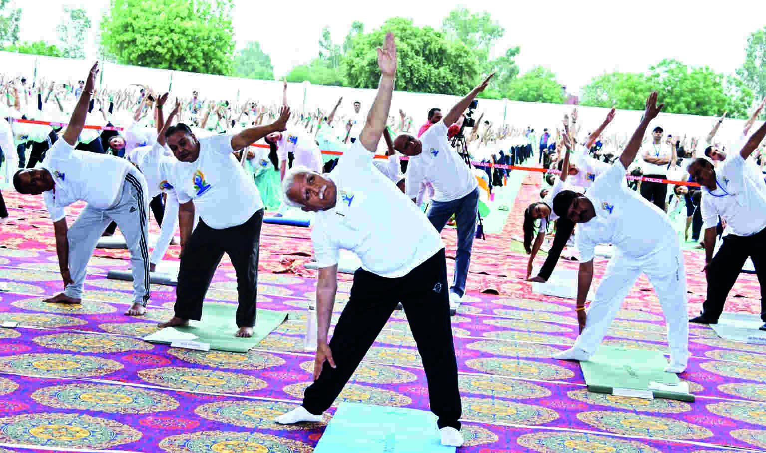 Hry CM urges youth to take pledge to shun drugs on Yoga Day