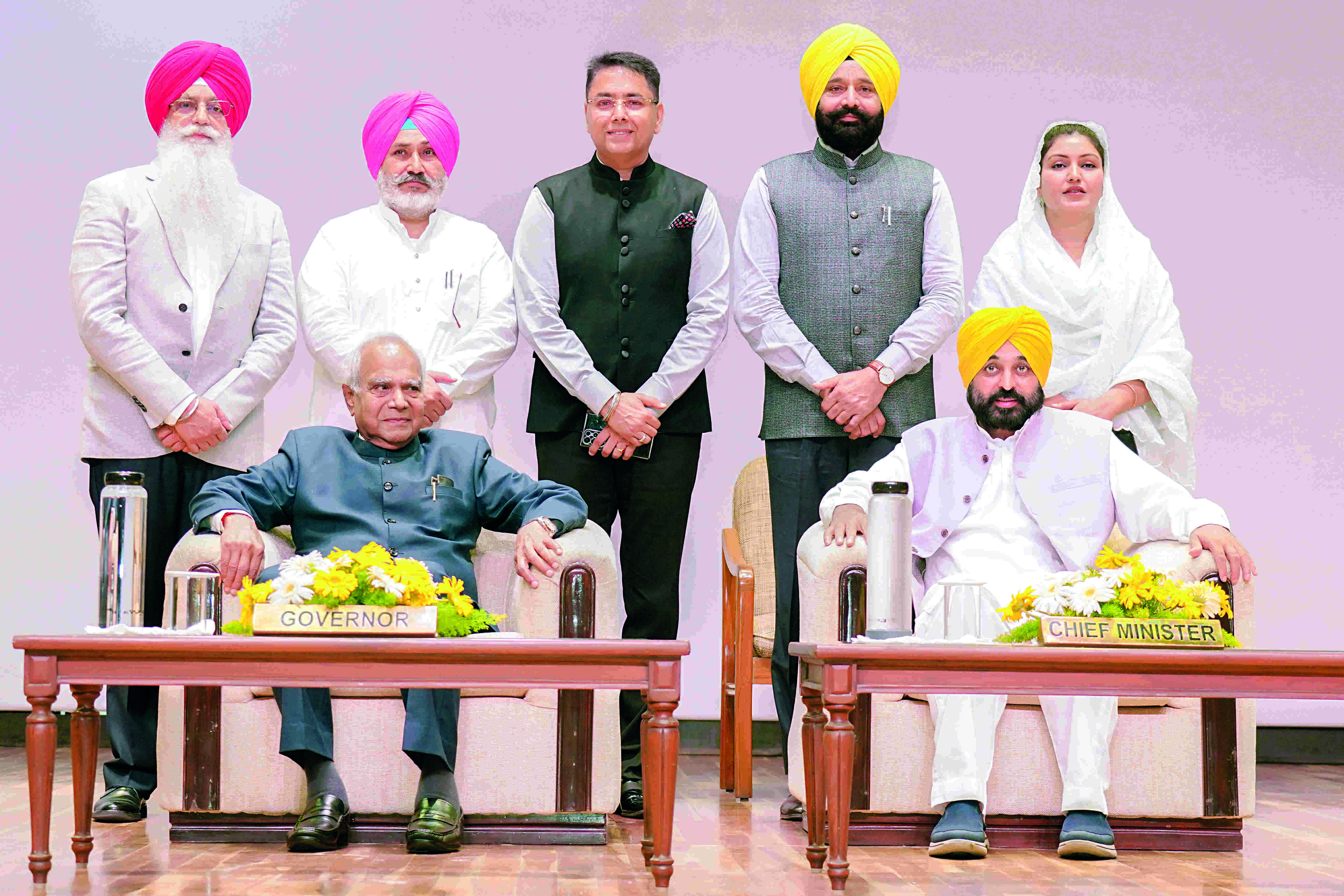 Five new ministers inducted by Punjab CM Bhagwant Mann in his first Cabinet expansion