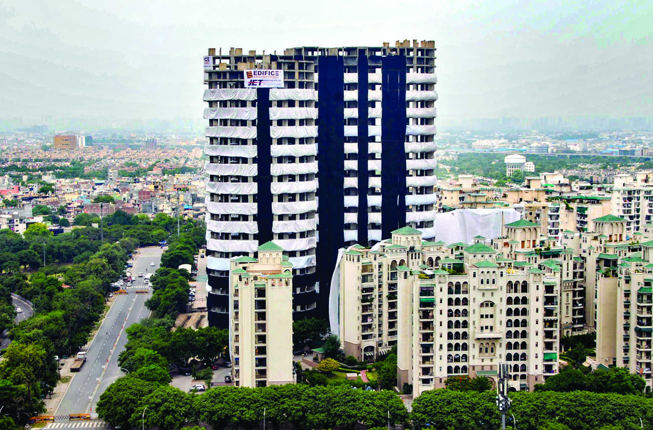 Final review of preparations done, twin towers will be razed as per schedule on Aug 28: Noida Authority CEO