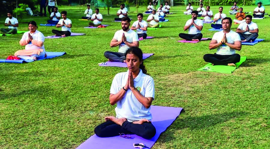 CM launches WhatsApp no. to support for yoga teachers salary