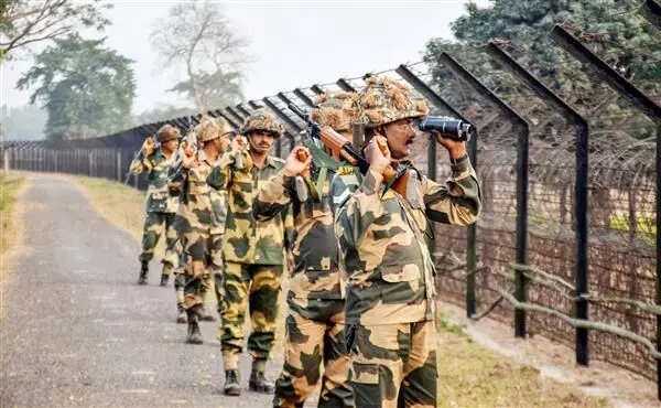 Punjab: BSF seizes Chinese pistols dropped by Pakistan drone 8 km inside Indian territory