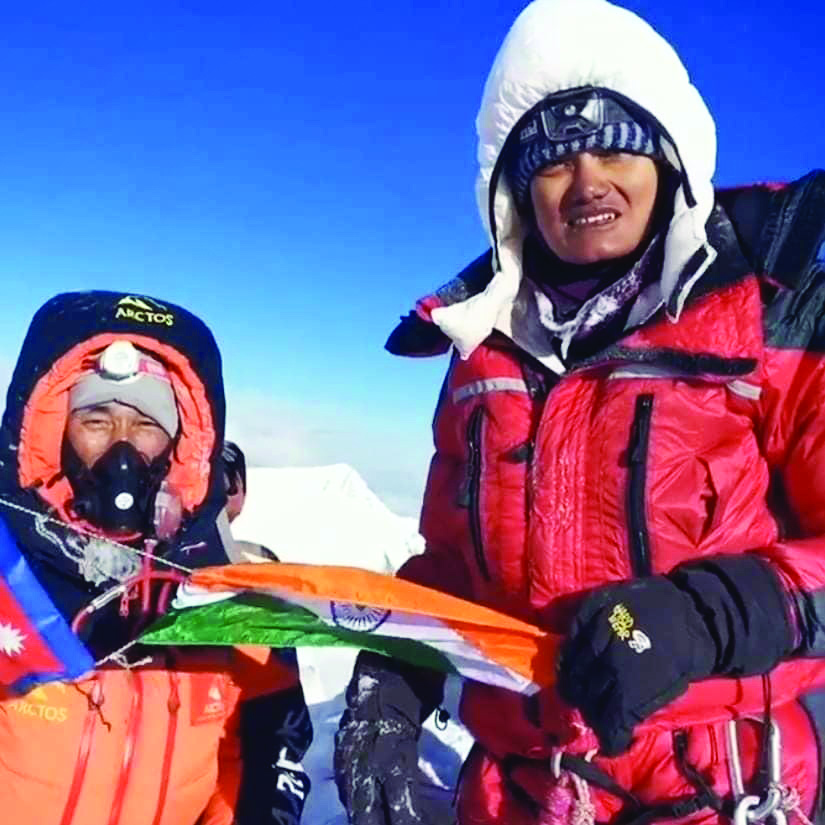 Mt. Annapurna: Piyali Basak scales   10th highest mountain in the world