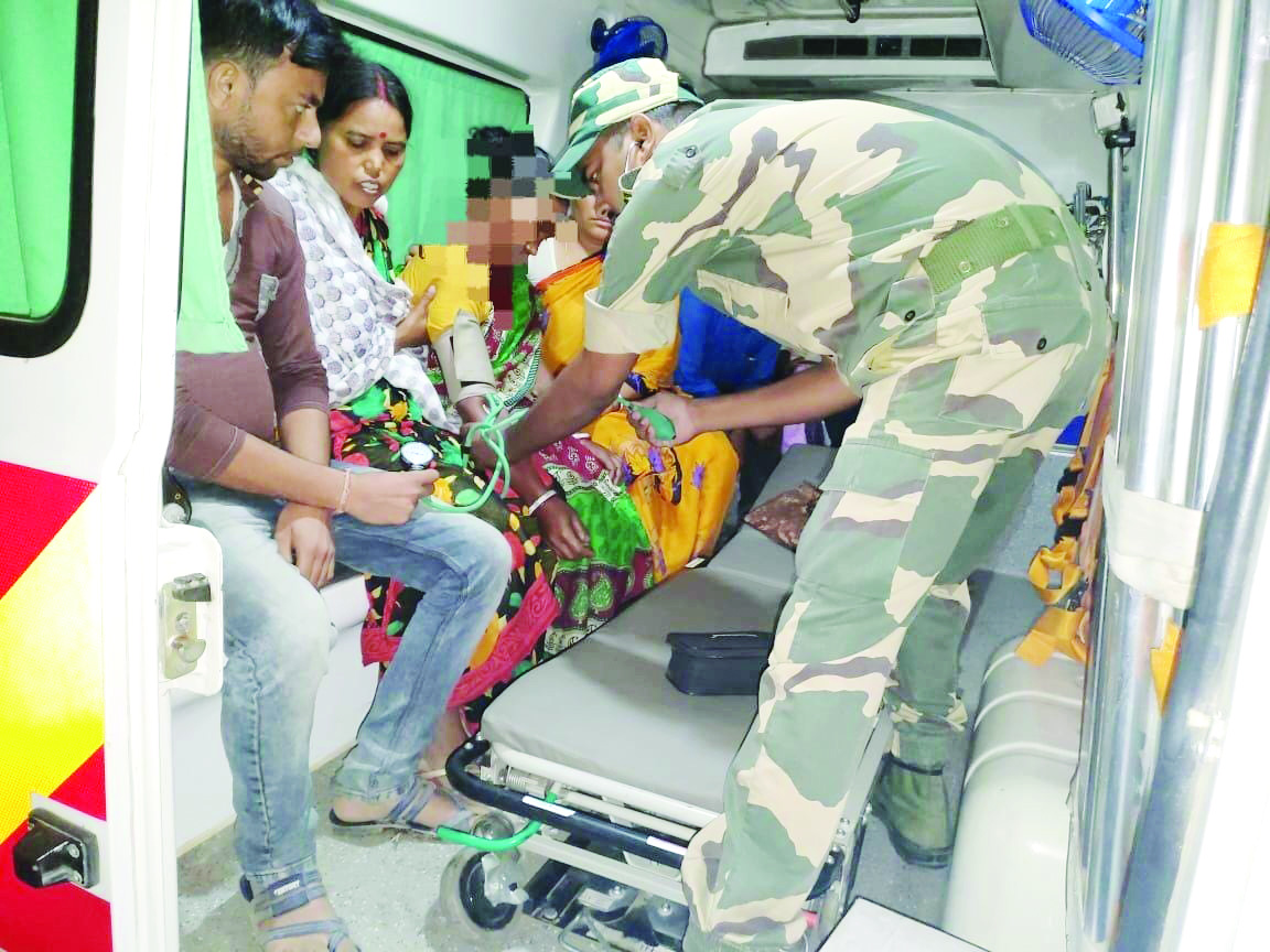 BSF personnel comes to the rescue of ill woman