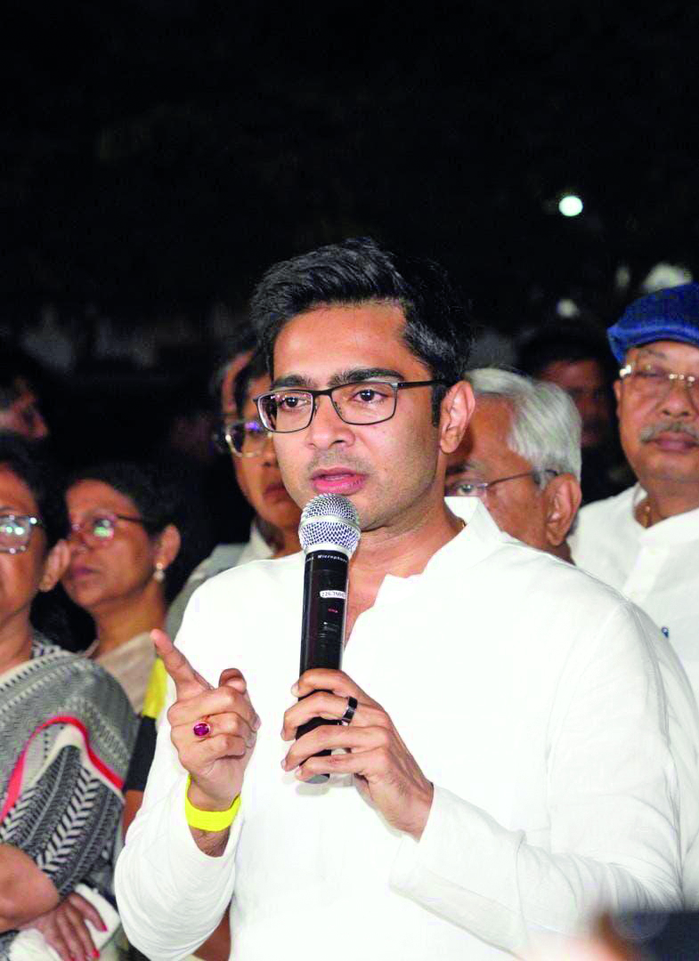 Abhishek calls for ‘Raj Bhavan Chalo’ protest in Kolkata on Oct 5