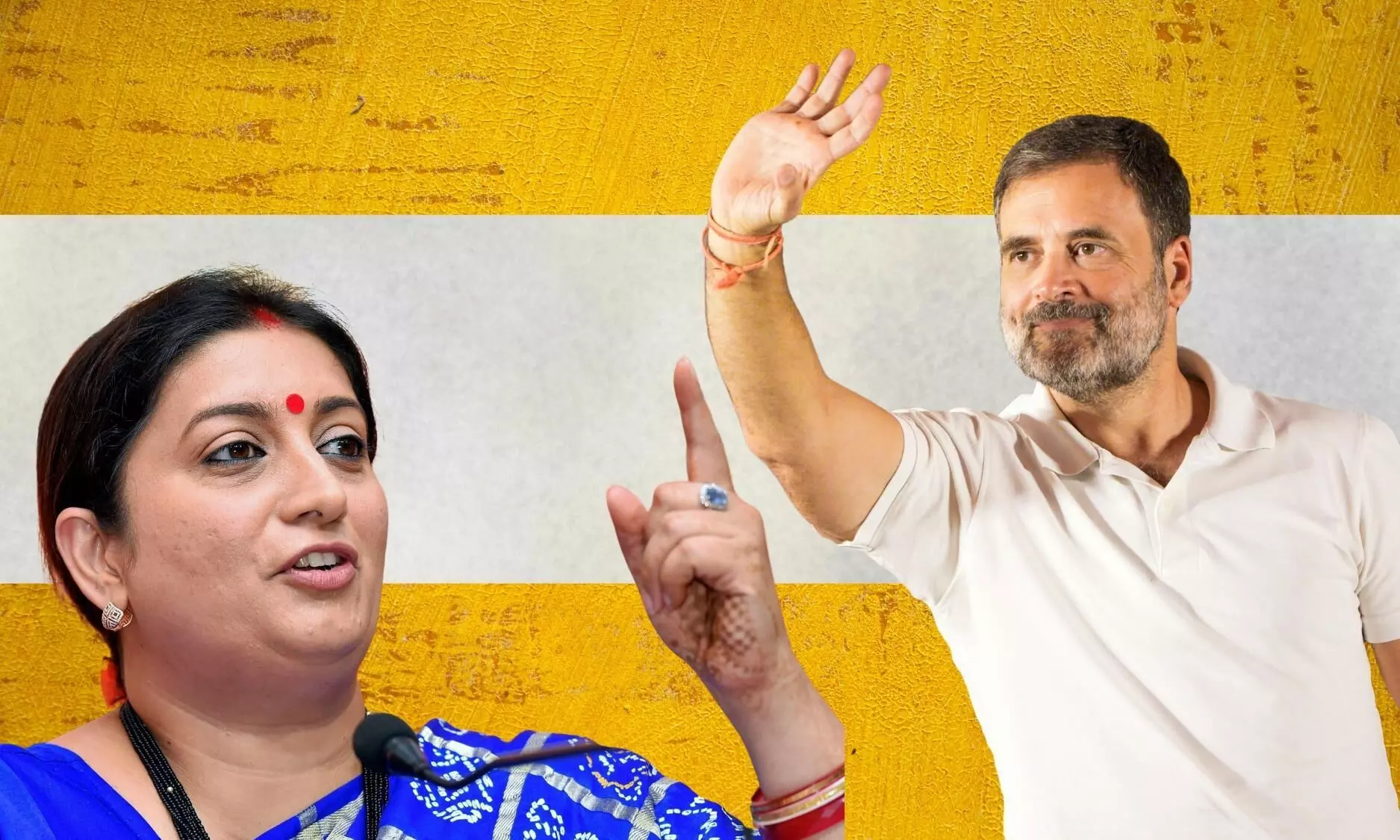 UP Election 2024: Rahul leads Rae Bareli; Irani trails in Amethi