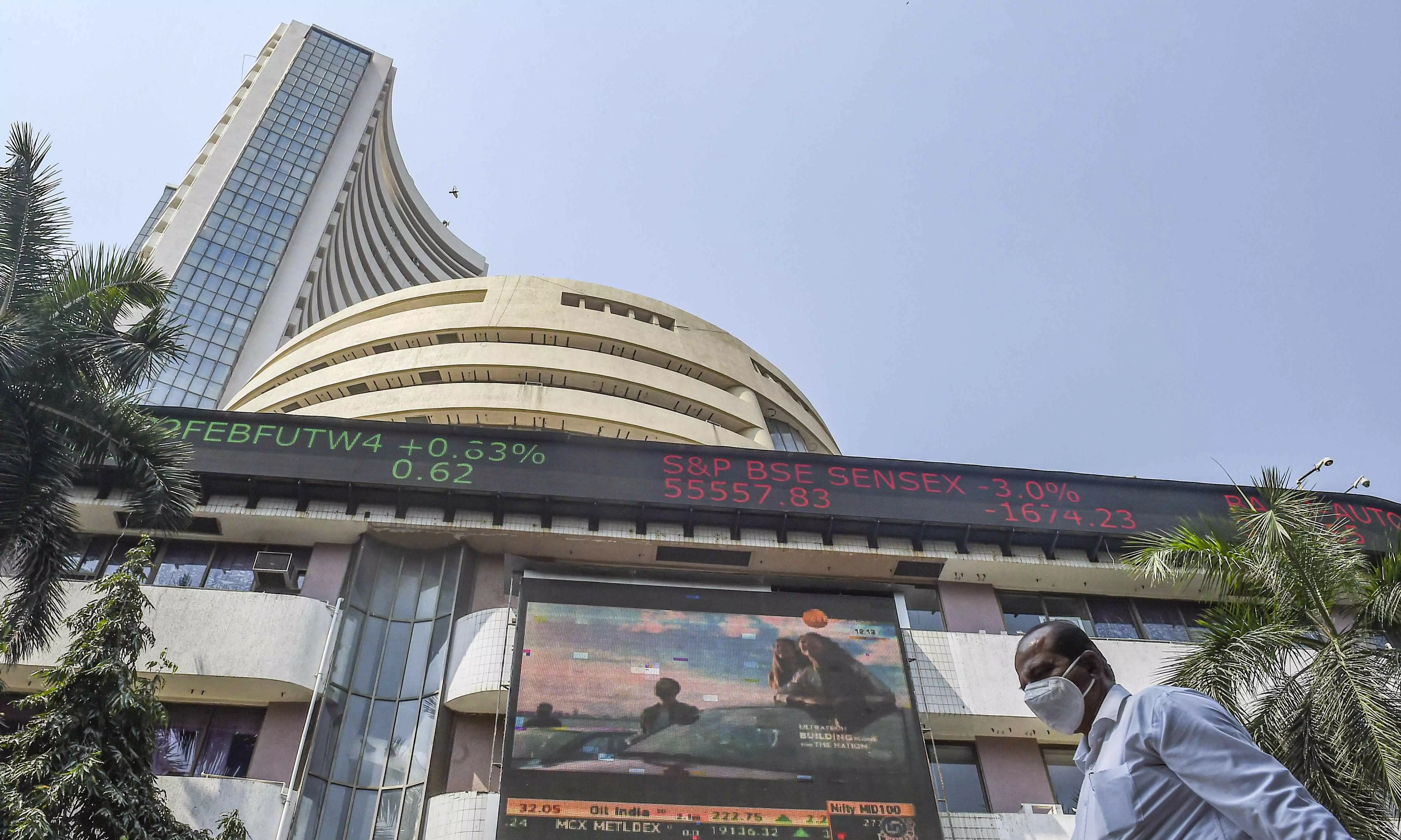 Sensex soars 1,418 points, Nifty hits 23,215; market cap surges by Rs 5.8 lakh crore