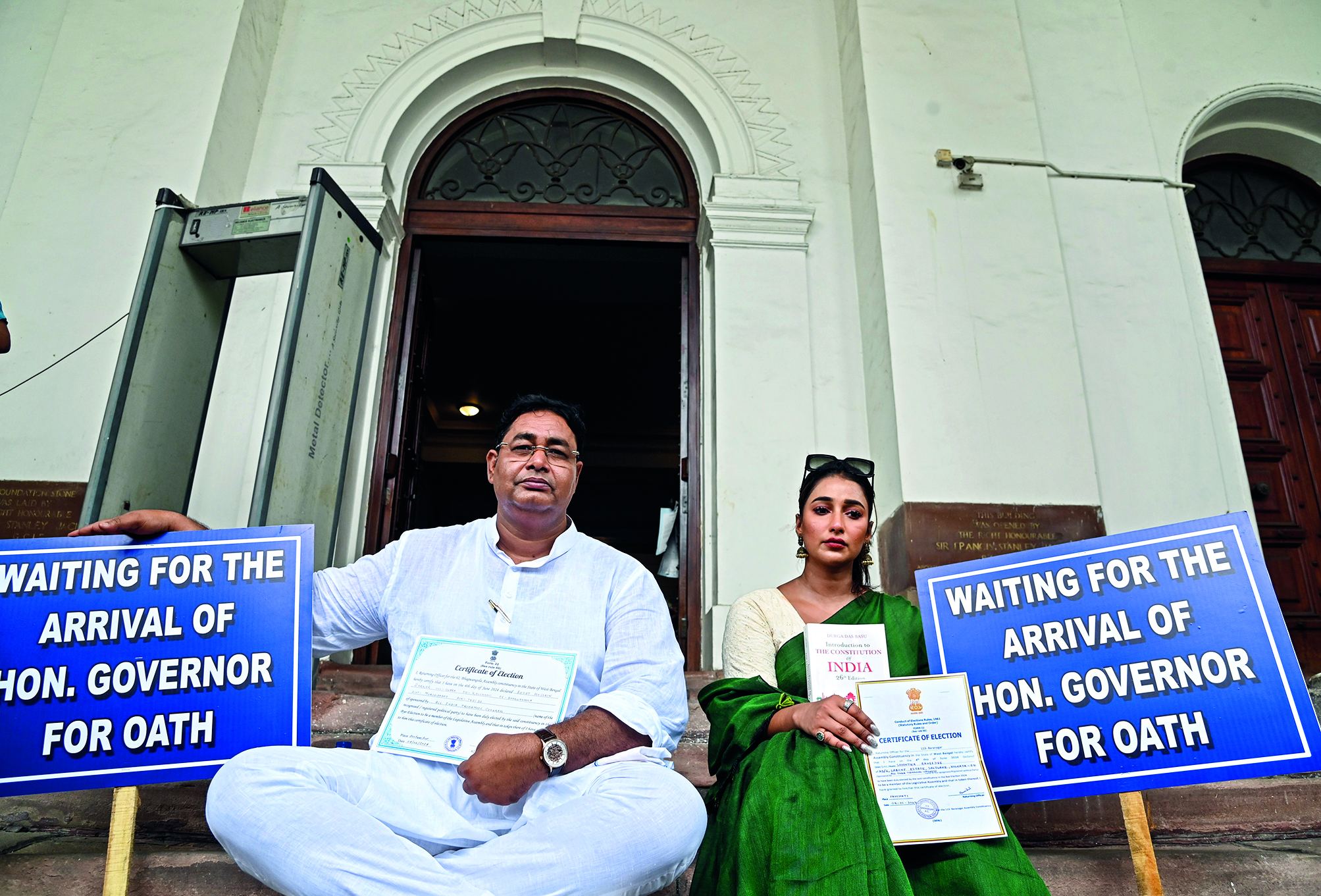 Deadlock Persists: Guv’s absence stalls swearing-in of TMC MLAs