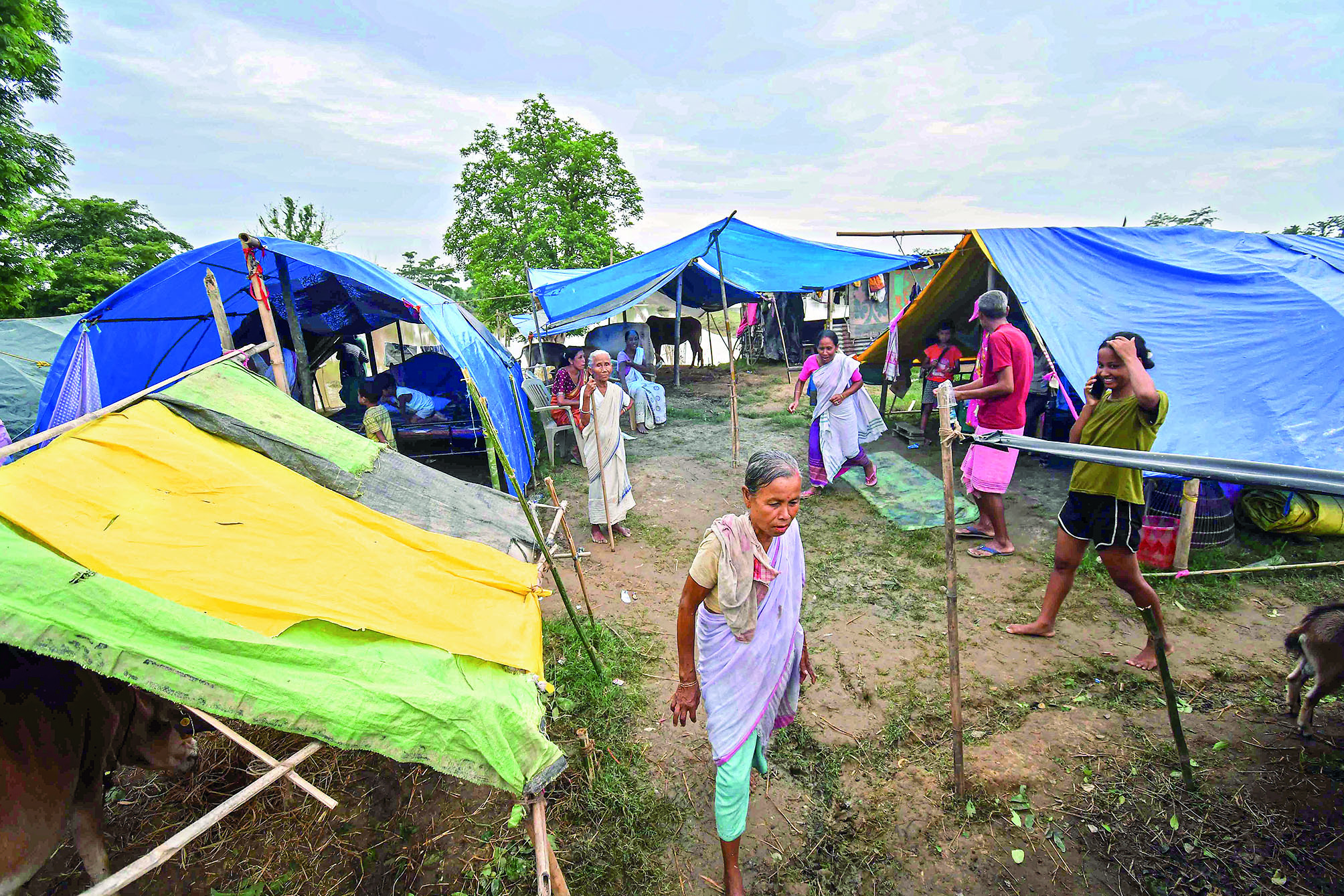 Assam flood situation worsens, 24.20 lakh affected in 30 districts