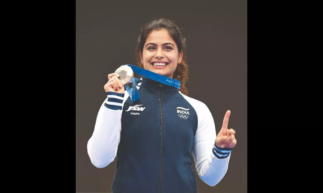 Bhaker’s historic bronze: First Indian woman shooter on Olympic podium