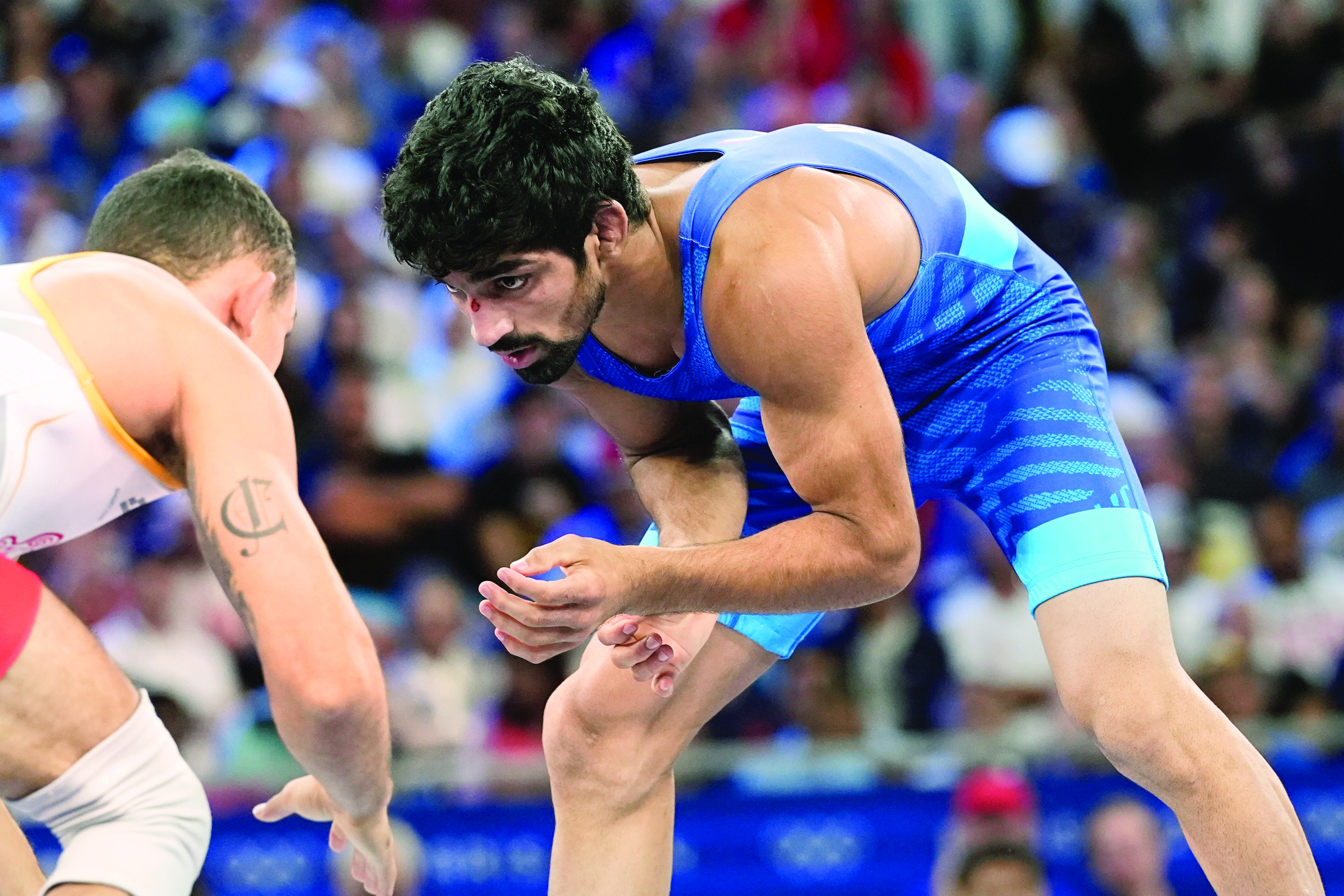 Aman Sehrawat pins down Olympic glory