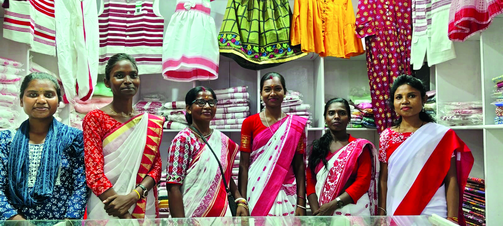 Women tea garden workers launch exclusive tribal dress shop