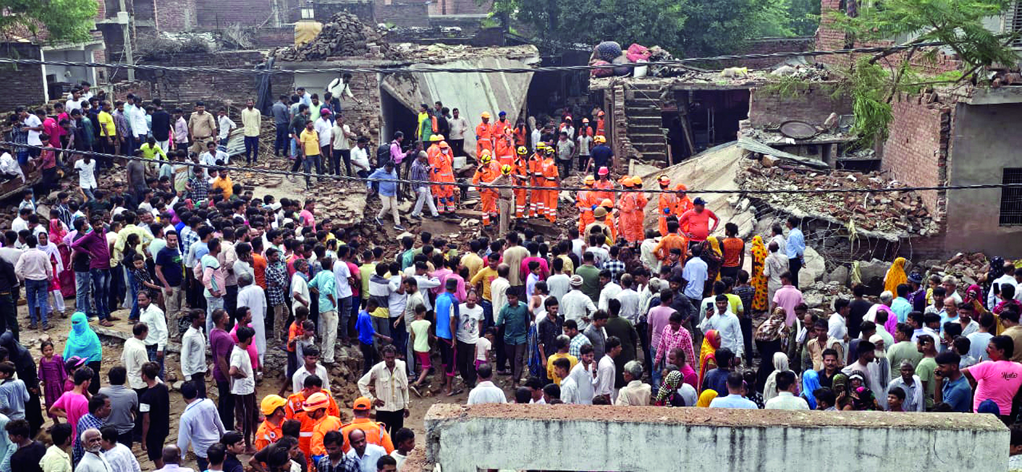 UP: Blast in firecracker godown in Firozabad claims five lives, 11 hurt