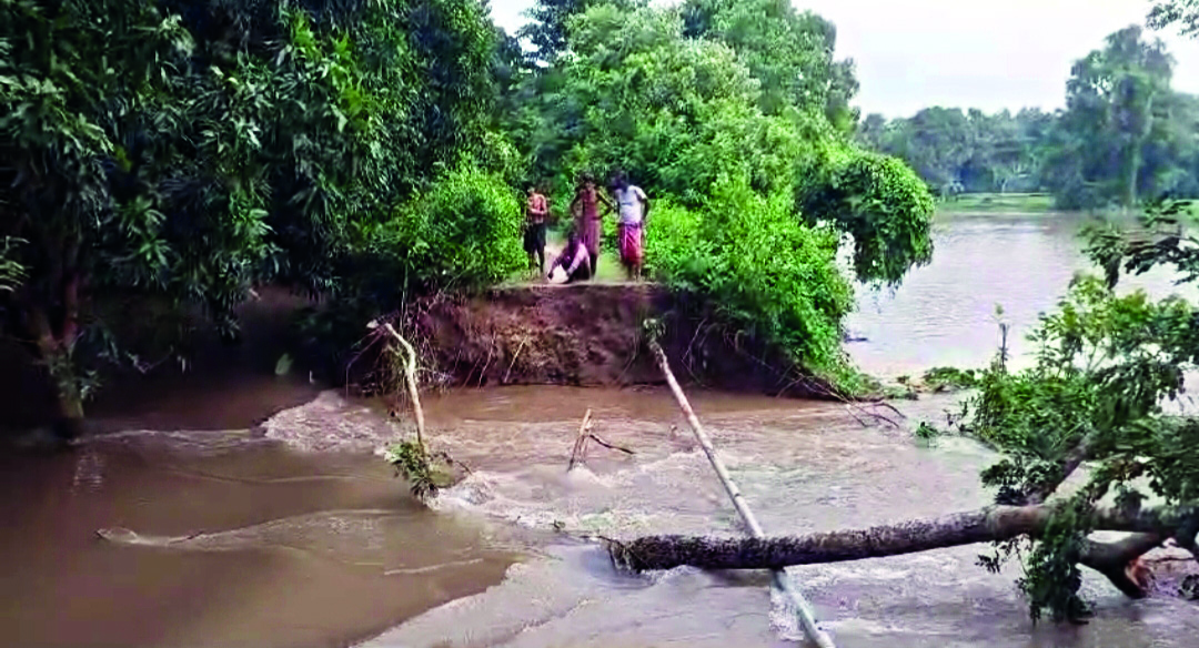 Flooding hits Nandanpur, Rampara Chechra areas