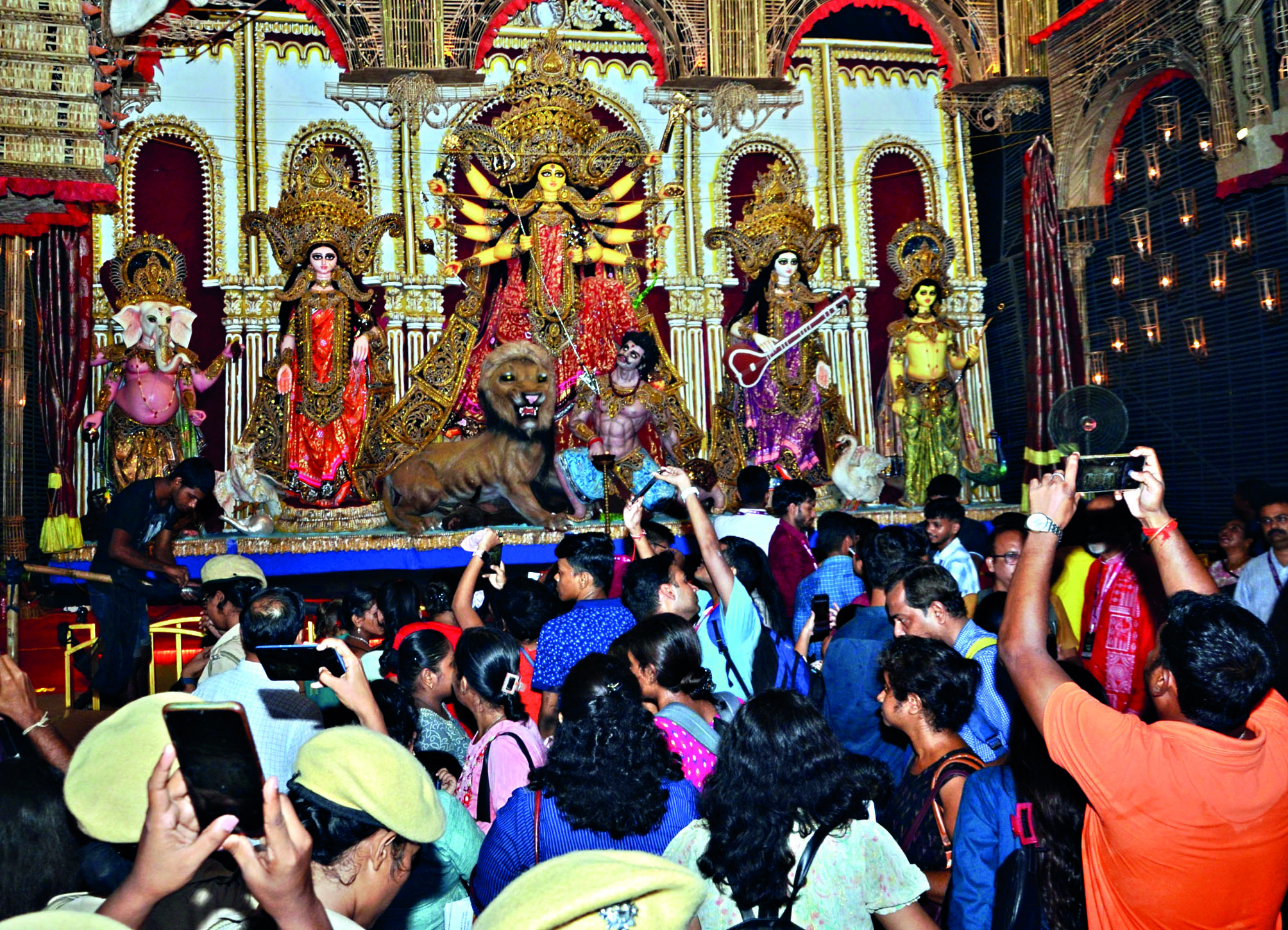 Festive spirit soars in city as revellers embrace early Puja celebrations