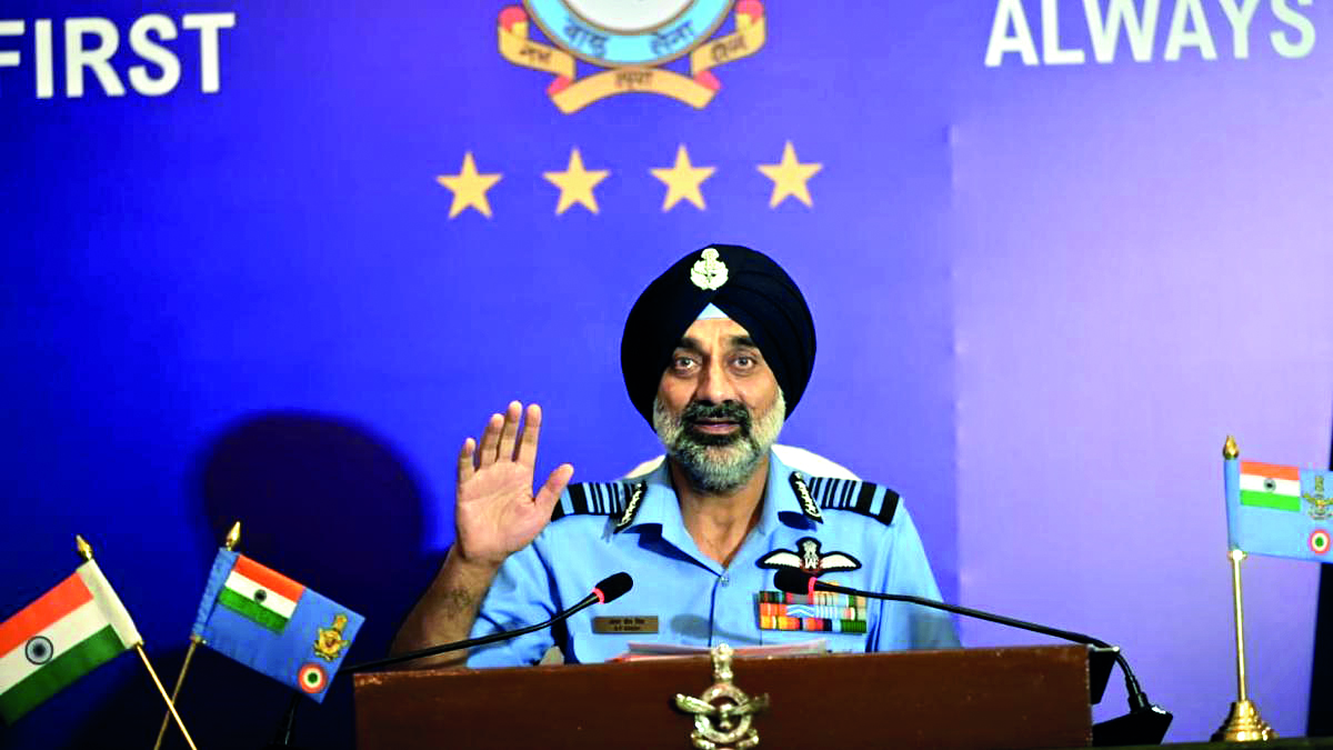 Air Chief Marshal emphasises air power and future modernisation efforts