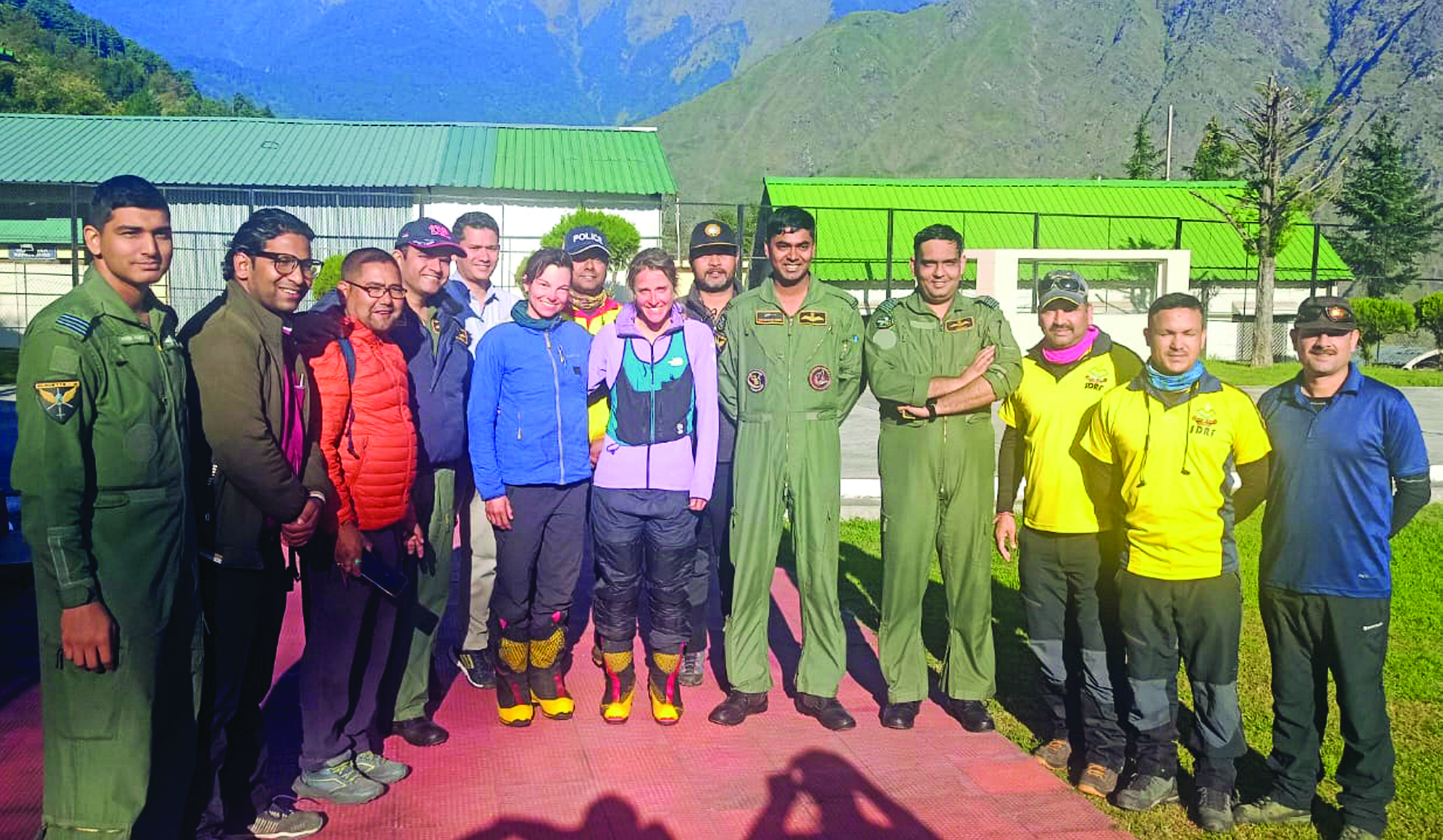 Two foreign mountaineers, stranded at 6,015 m altitude, rescued after 3 days