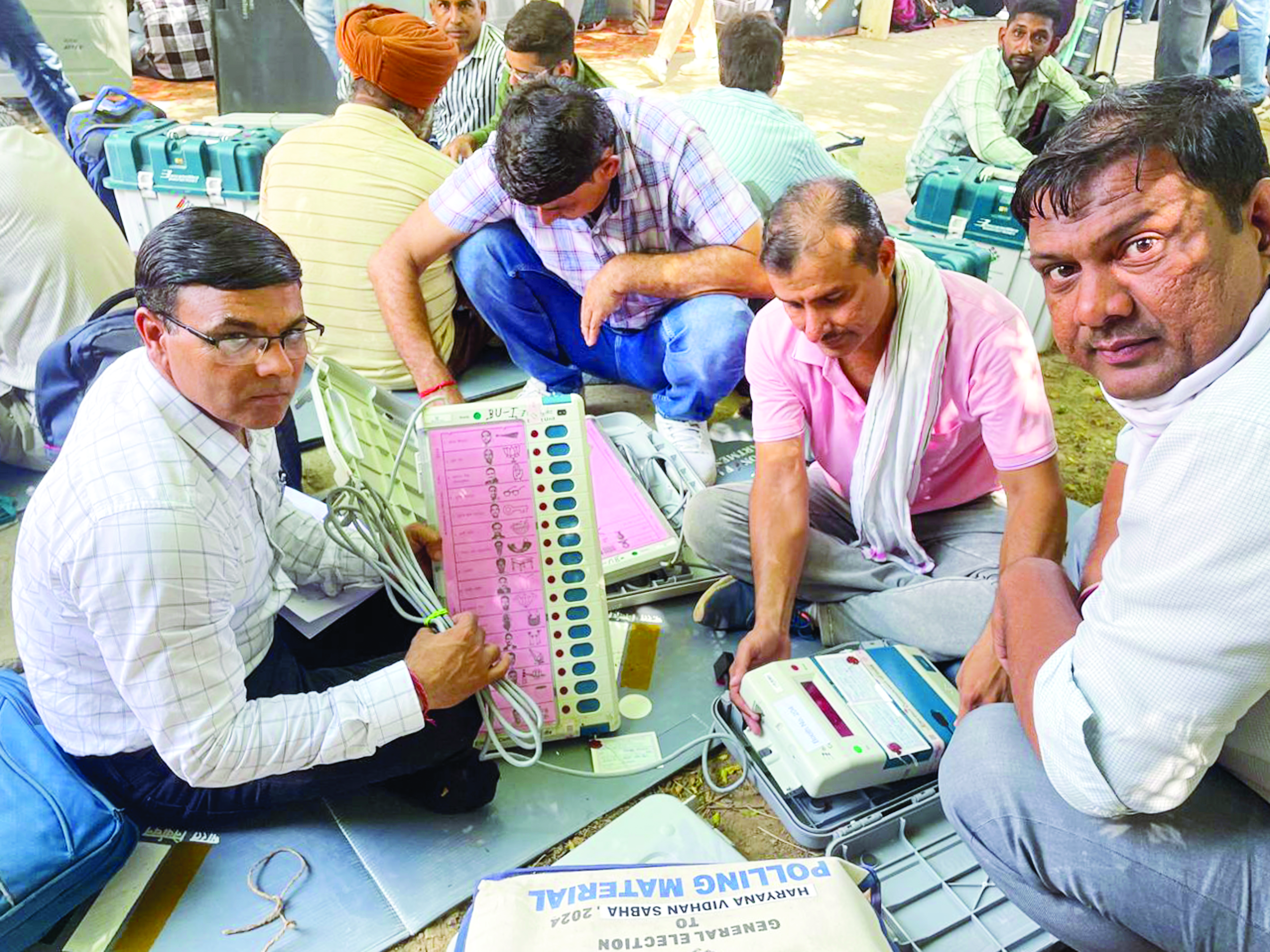 Allegations of slowdown in updating Haryana results ‘ill founded’: EC to Cong