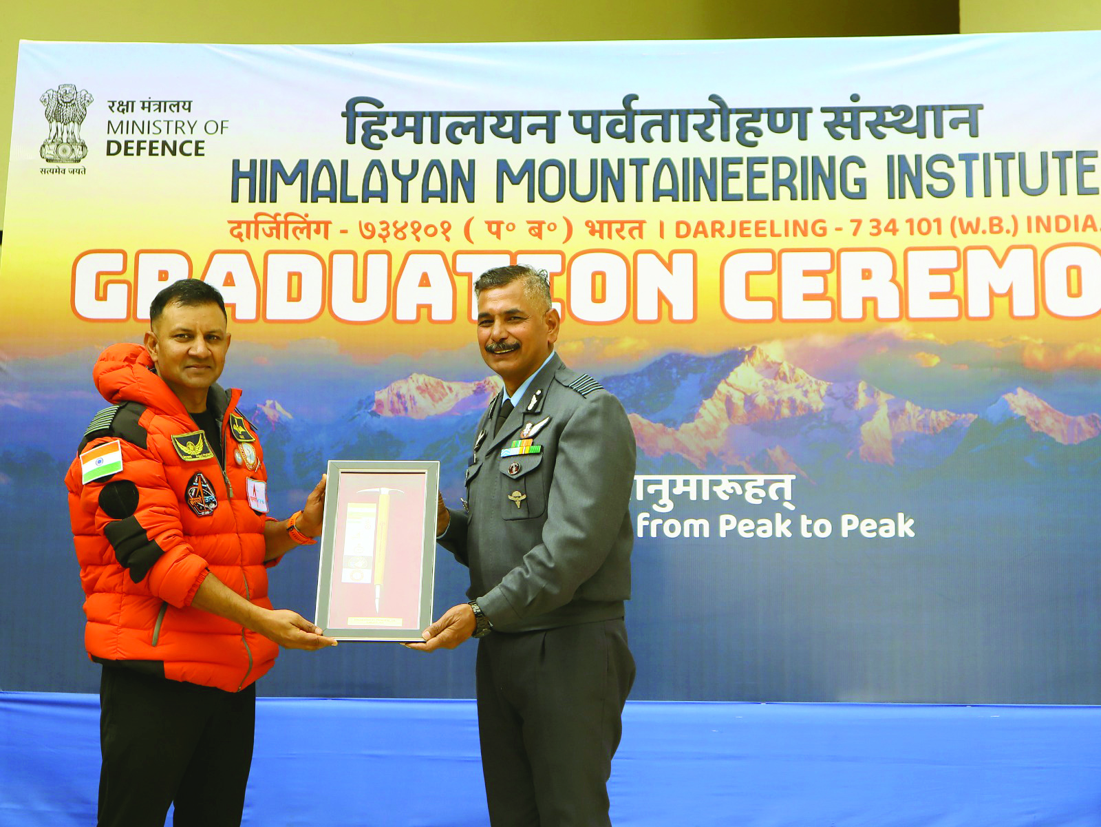 Indian astronaut-designate interacts with school students in Darjeeling