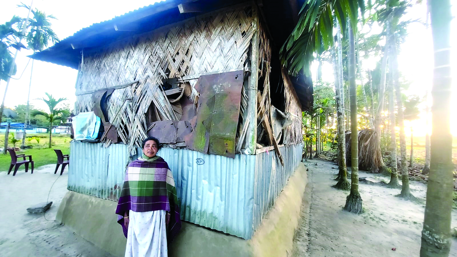 For 5 yrs, 2 women seek refuge at school due to elephant attacks on their homes