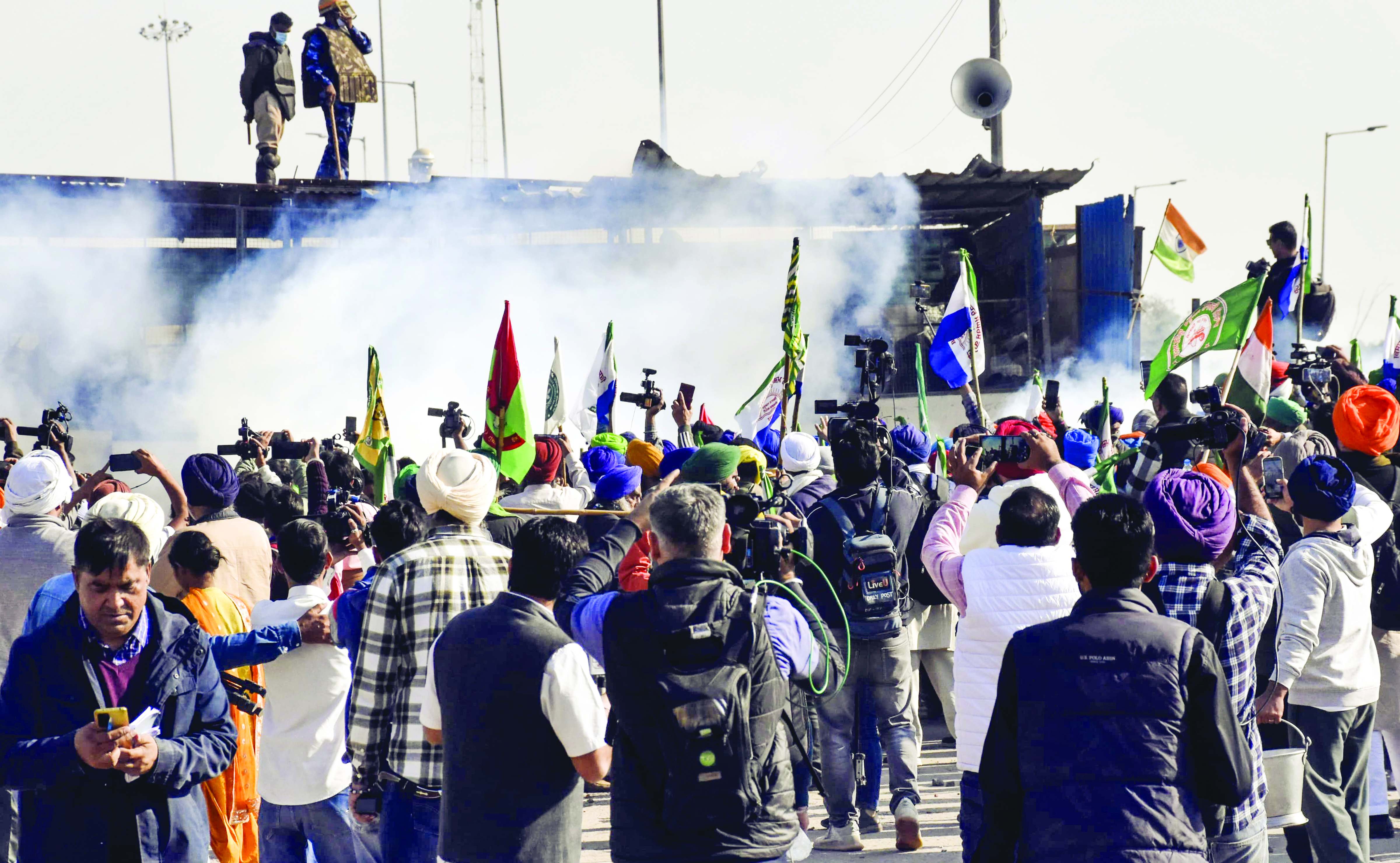 Farmers suspend march for day  after standoff at Shambhu border