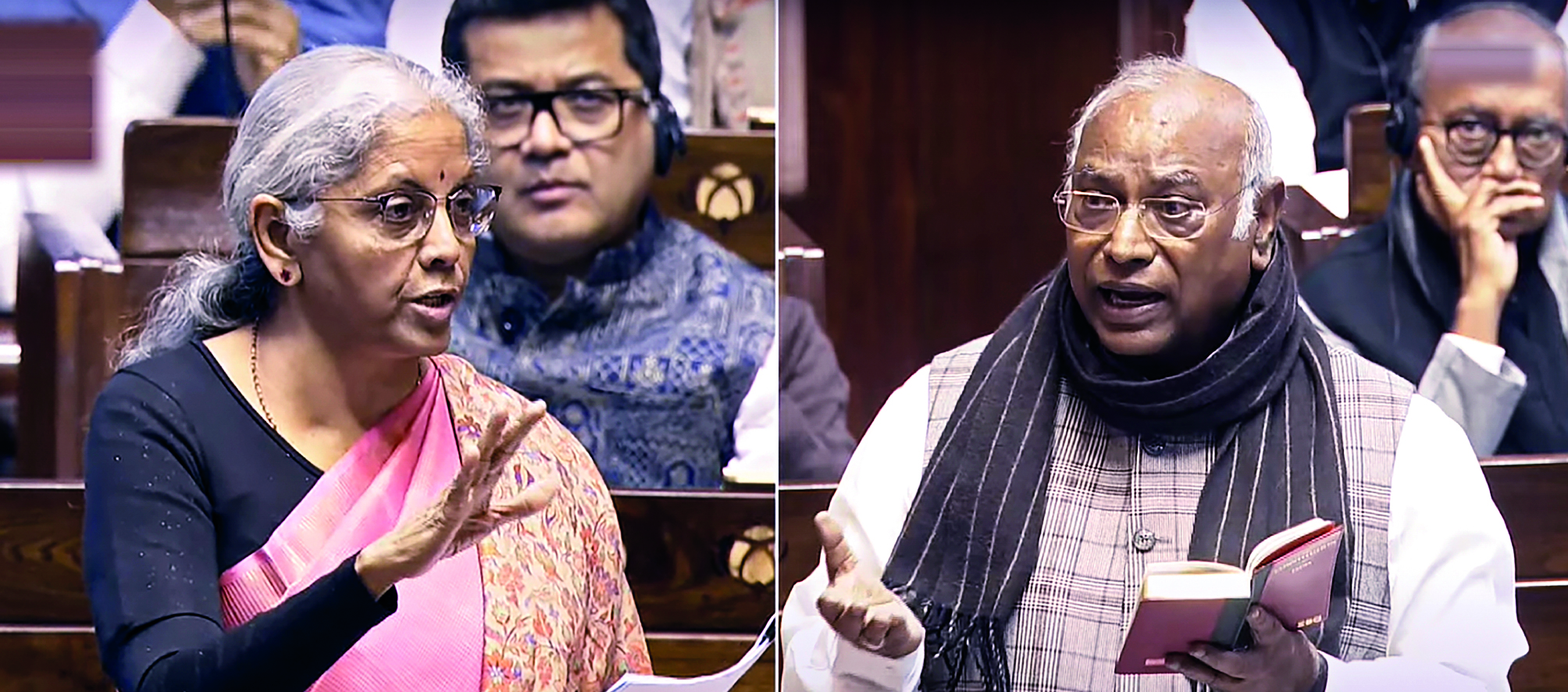 BJP, Cong lock horns in Rajya Sabha over   federalism & constitutional amendments