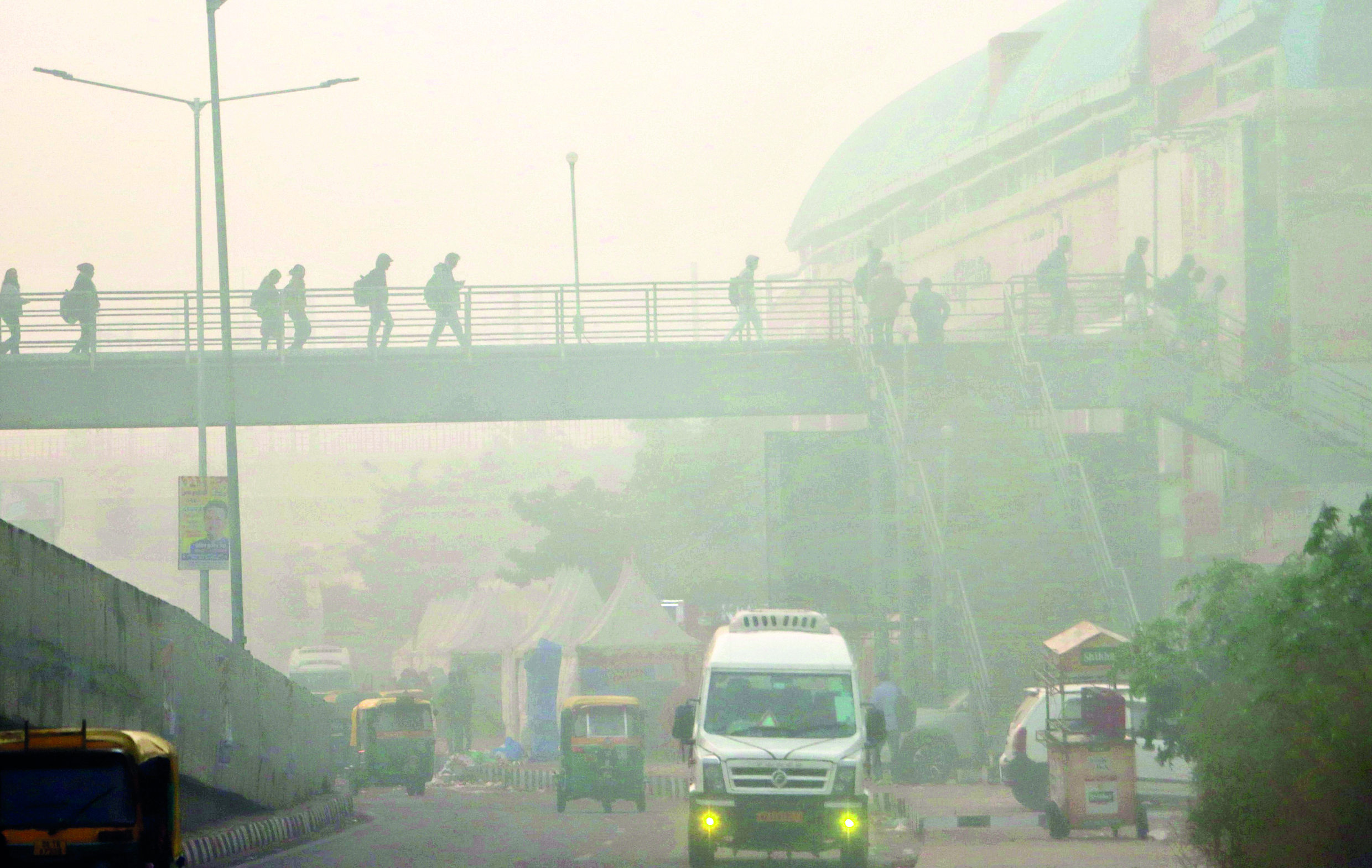 Delhi’s air quality turns ‘severe’