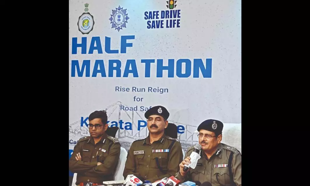 CP Kolkata launches SDSL half marathon registration portal