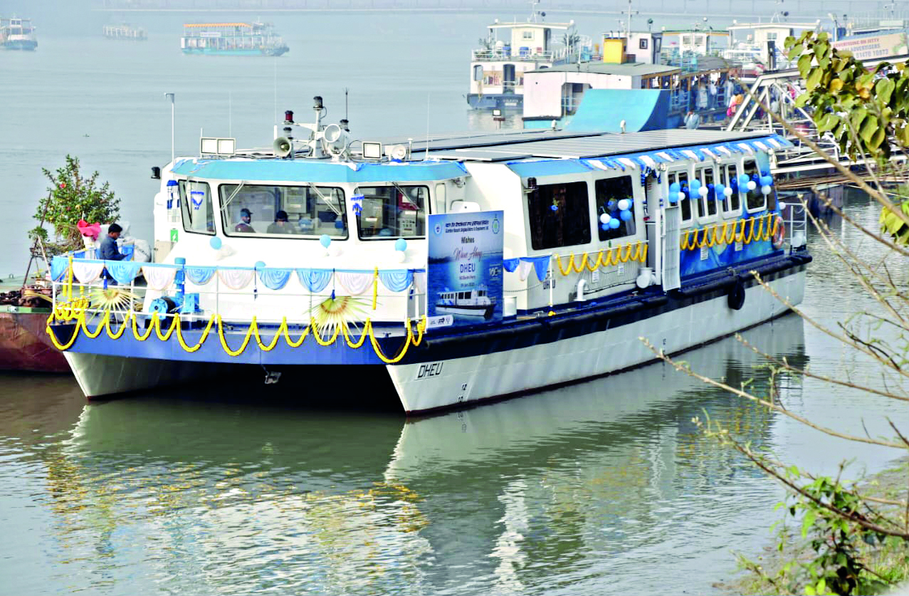 Mamata launches India’s first electric vessel ‘Dheu’