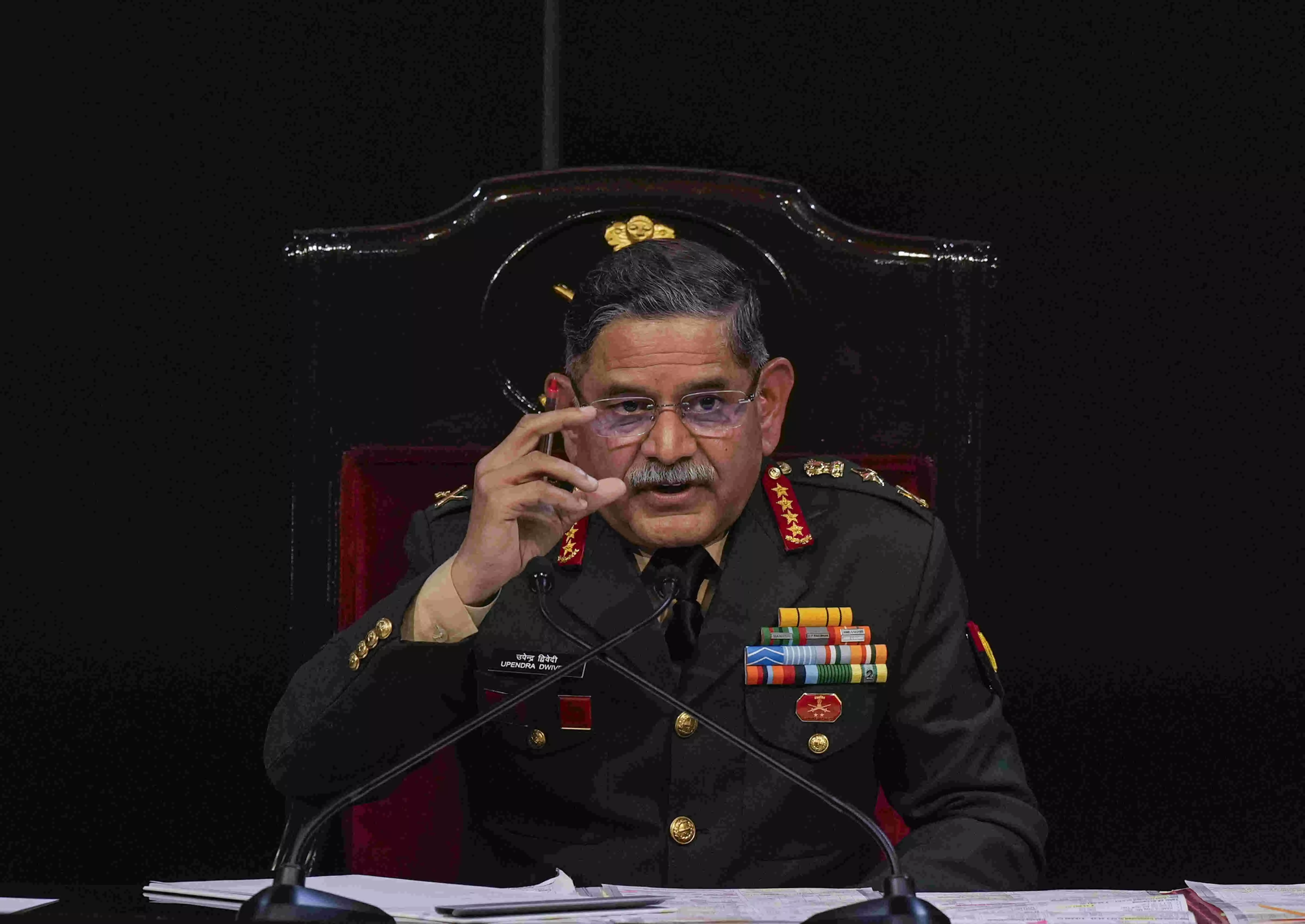 Army Chief Gen Dwivedi pitches for reconciliation in Manipur