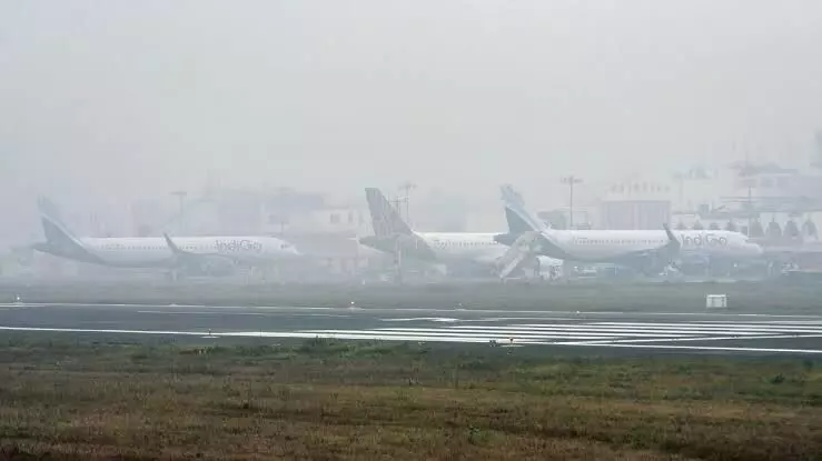 Dense fog disrupts flight operations at Kolkata airport, 72 flights affected