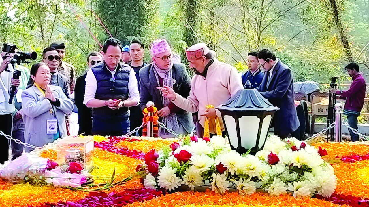 Mirik: Cutting across party lines, leaders converge to pay respect to Subash Ghising