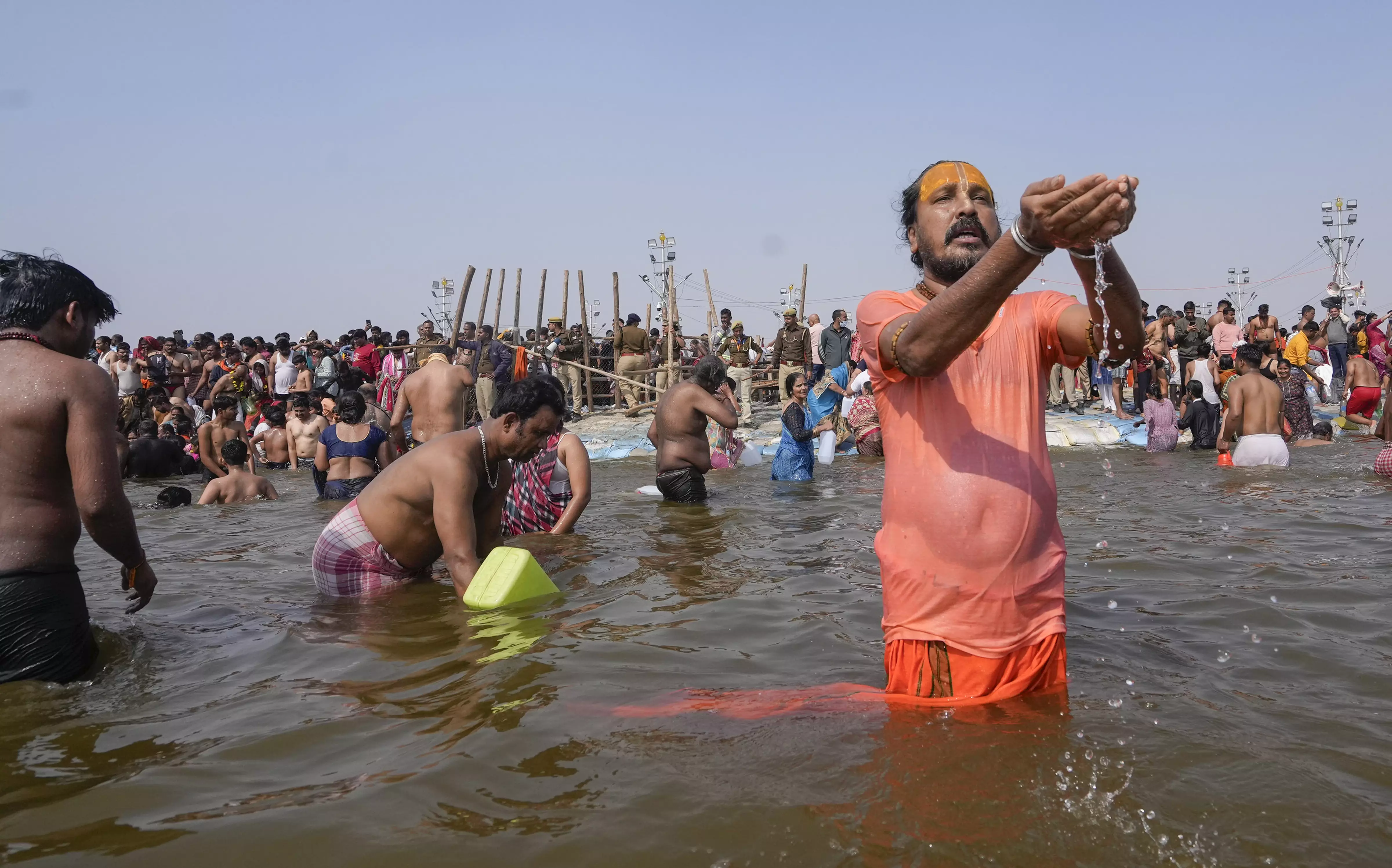 Days after stampede, seers laud arrangements for Amrit Snan on Basant Panchami