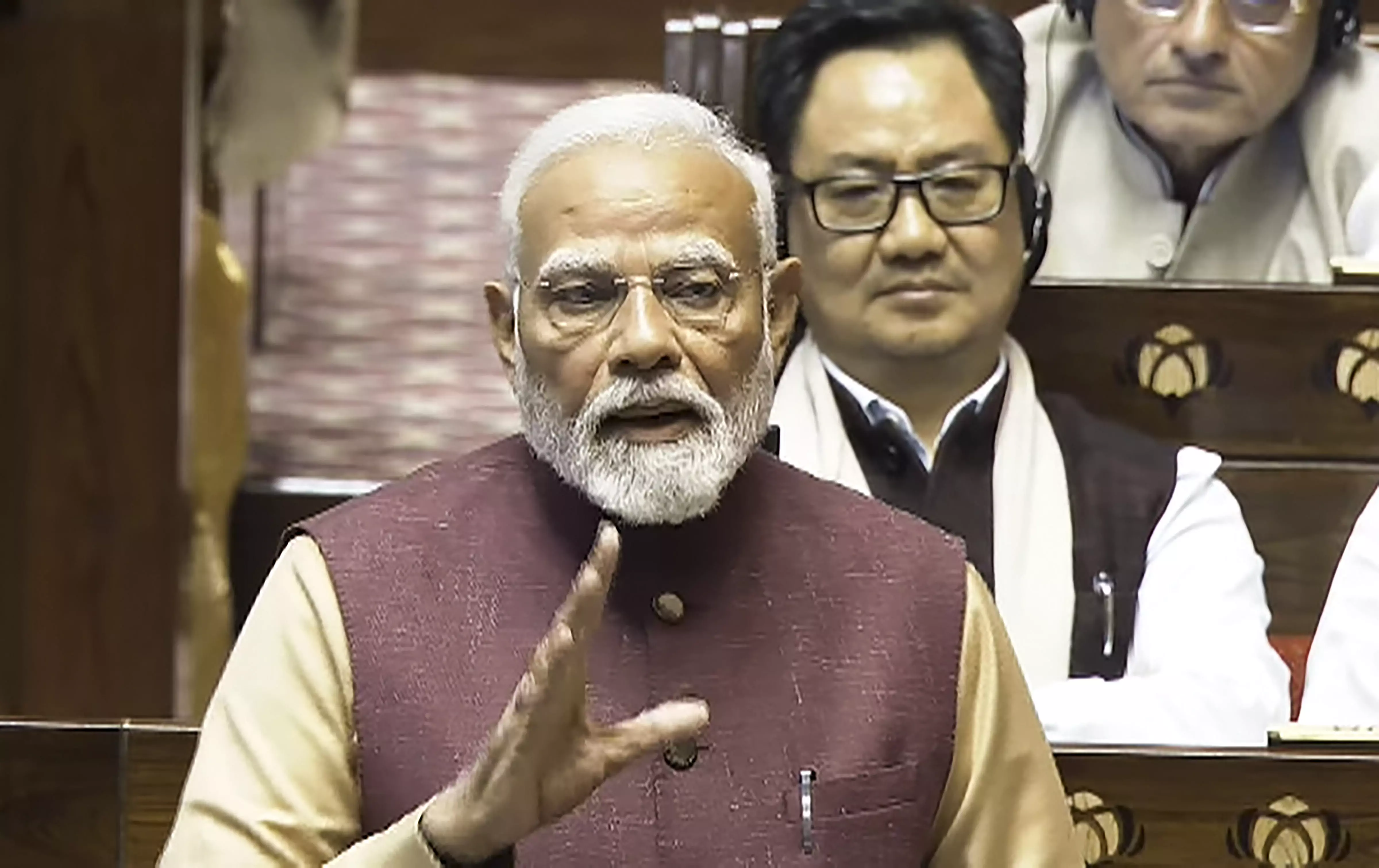 Govt working for Sabka Saath, Sabka Vikas: PM Modi in Rajya Sabha