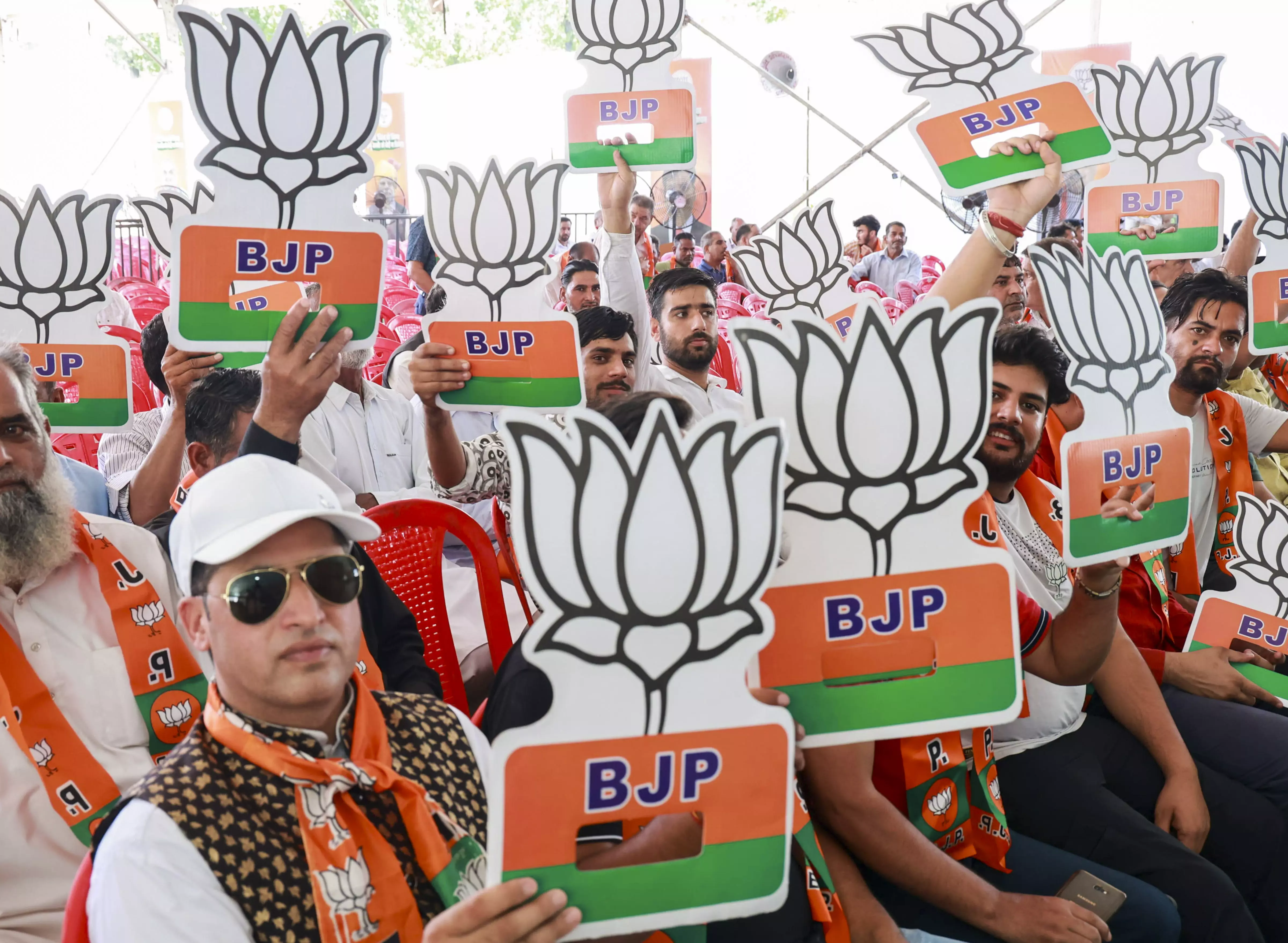 BJPs vote share in Delhi polls rises by 13%, AAP sees 10% decline