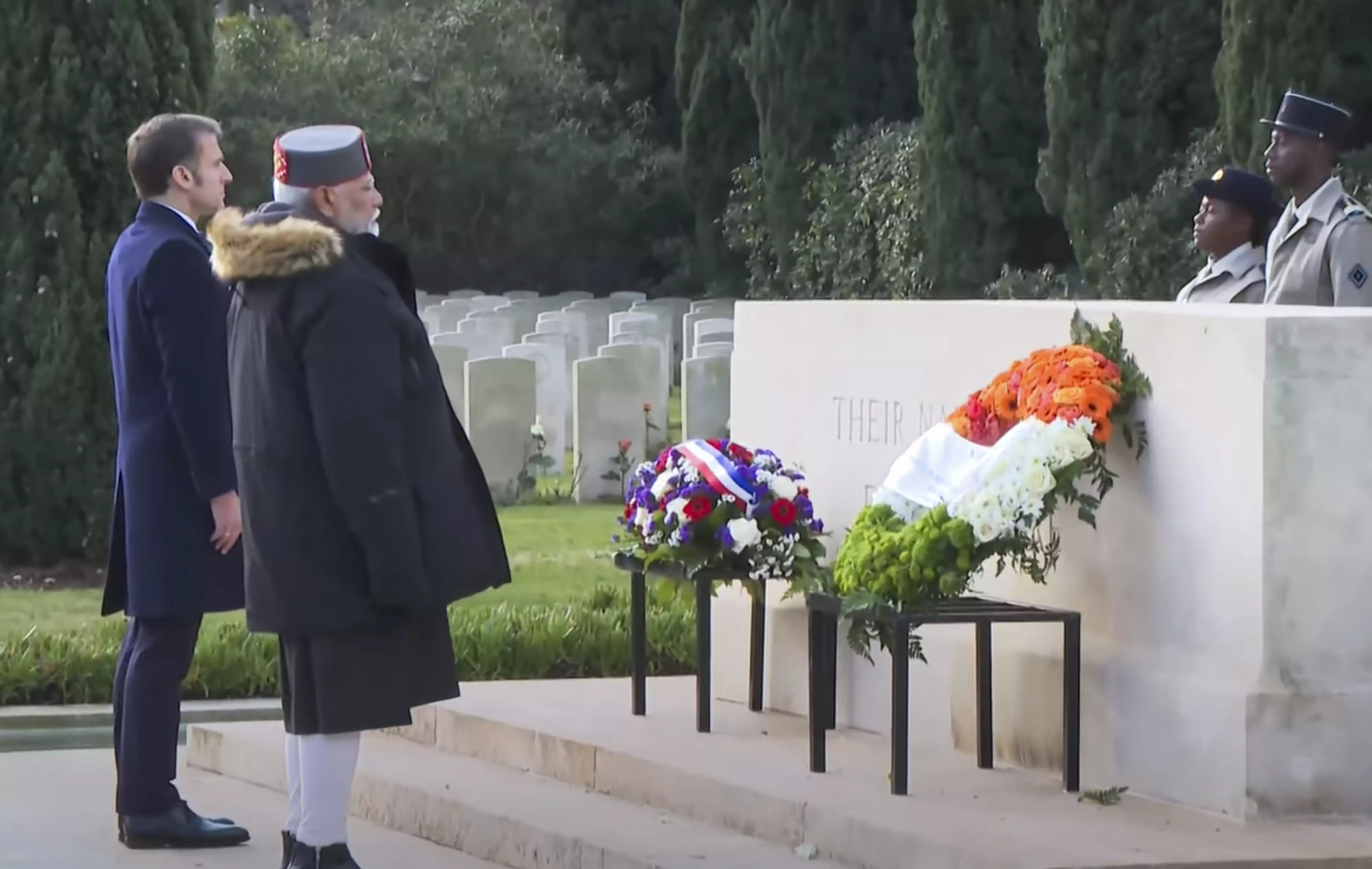 PM Modi visits Mazargues war cemetery, pays tribute to fallen Indian soldiers