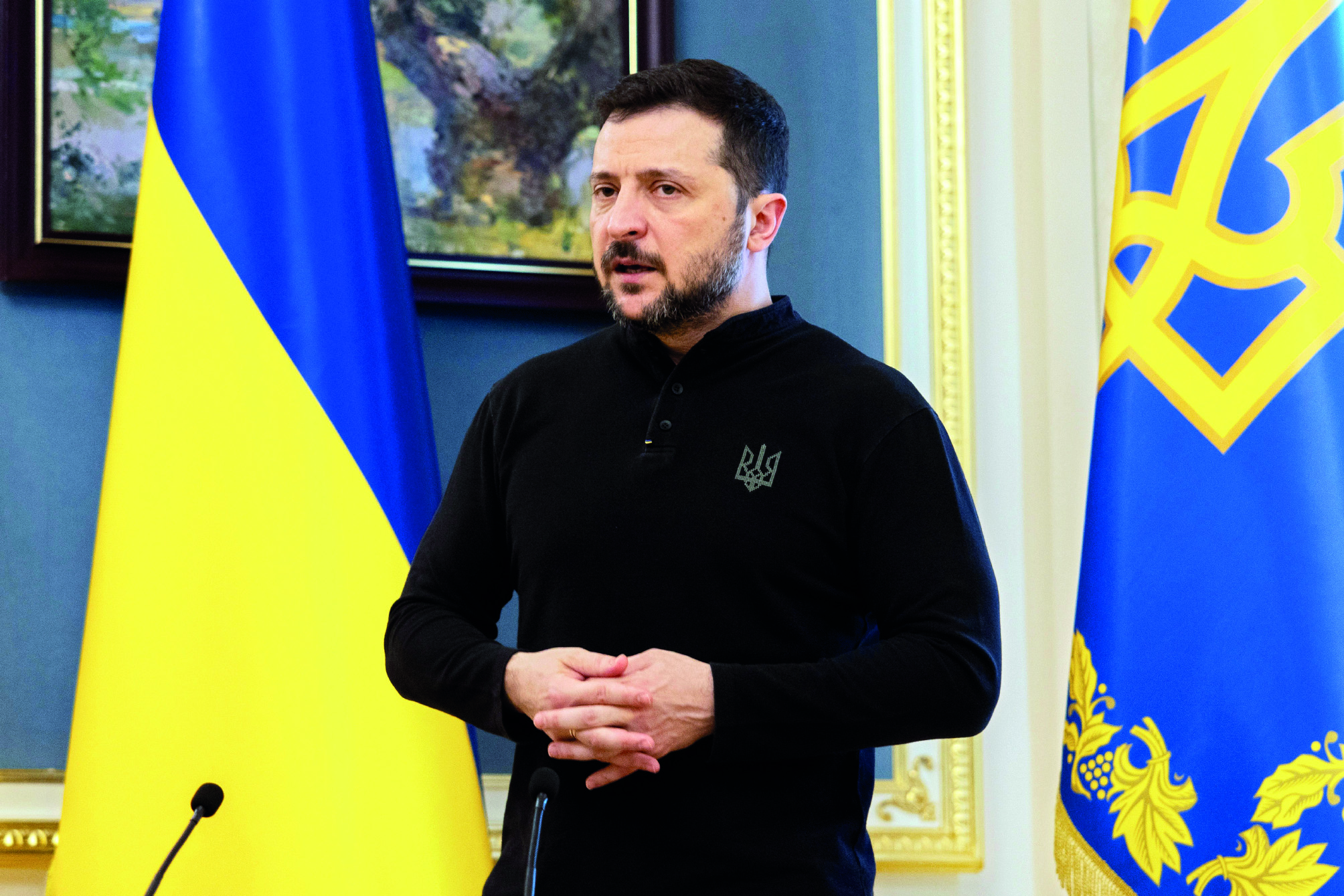 Zelenskyy says willing to step down for peace, NATO membership