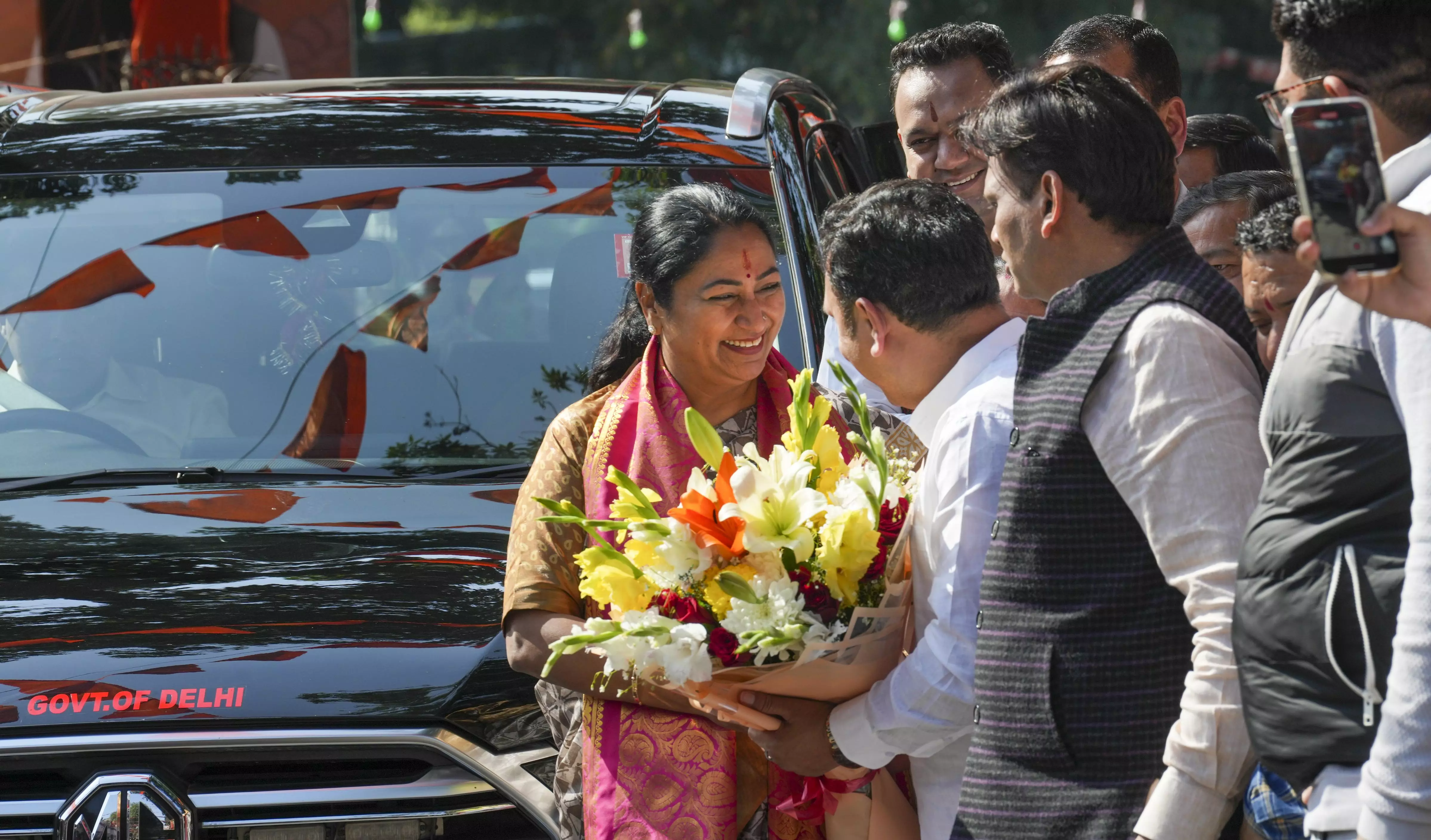 Delhi CM Rekha Gupta takes oath as the Member of Legislative Assembly