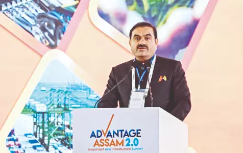 Adani Group to invest Rs 50,000 cr   in Assam across various sectors