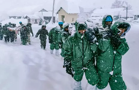 Avalanche buries BRO camp in Uttarkhand: 32 workers rescued, 25 still trapped