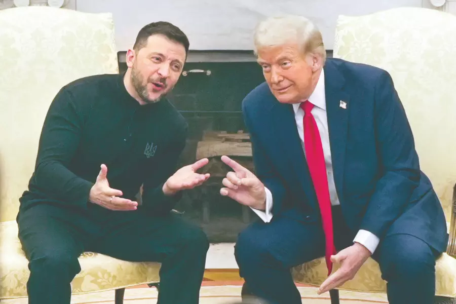 ‘You’re not winning this, make a deal or we are out’: Trump berates Zelenskyy