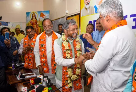 Babulal Marandi appointed BJP legislative party leader in Jharkhand Assembly