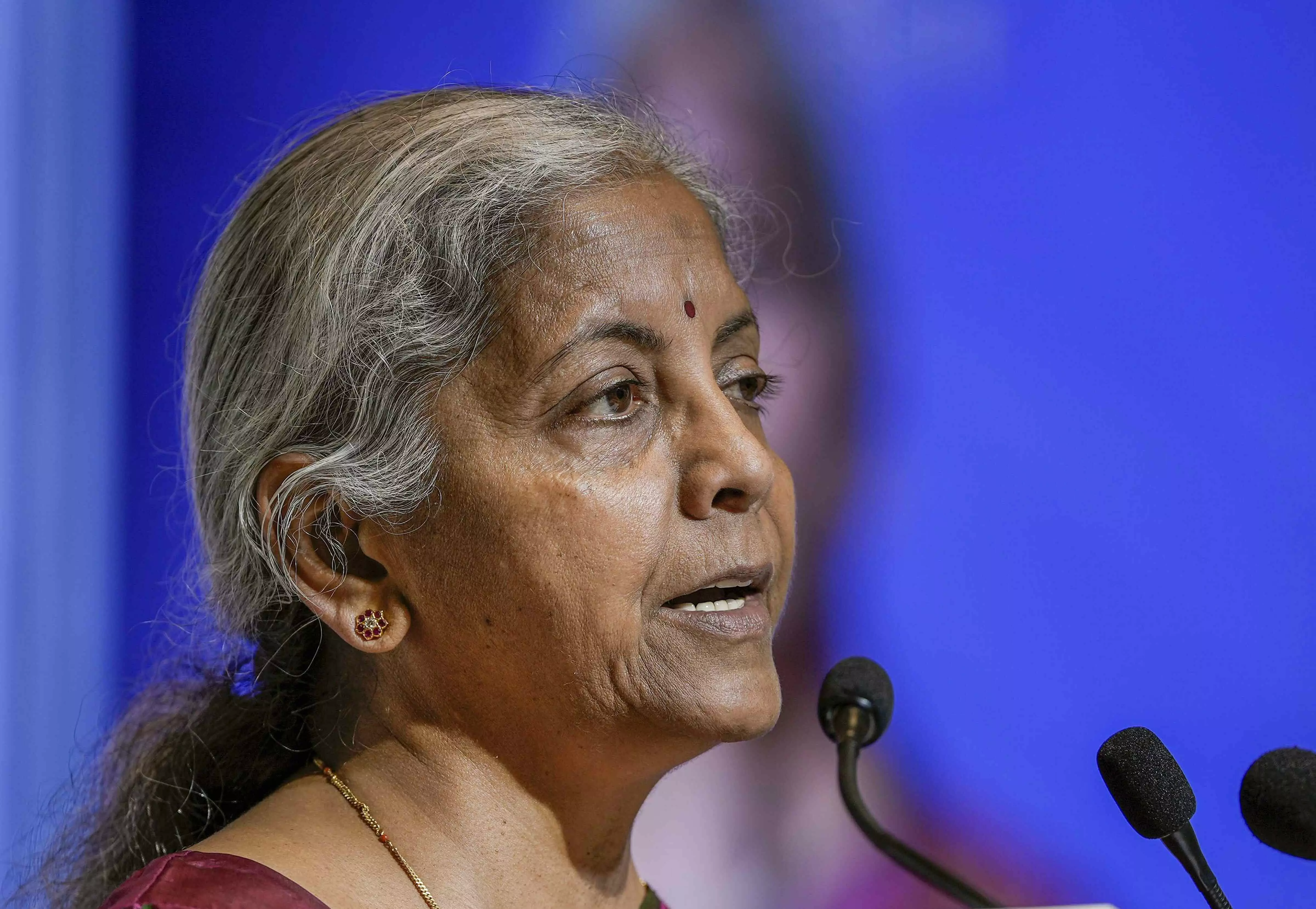 WTO compliant trade tariffs meant for national development: Nirmala Sitharaman