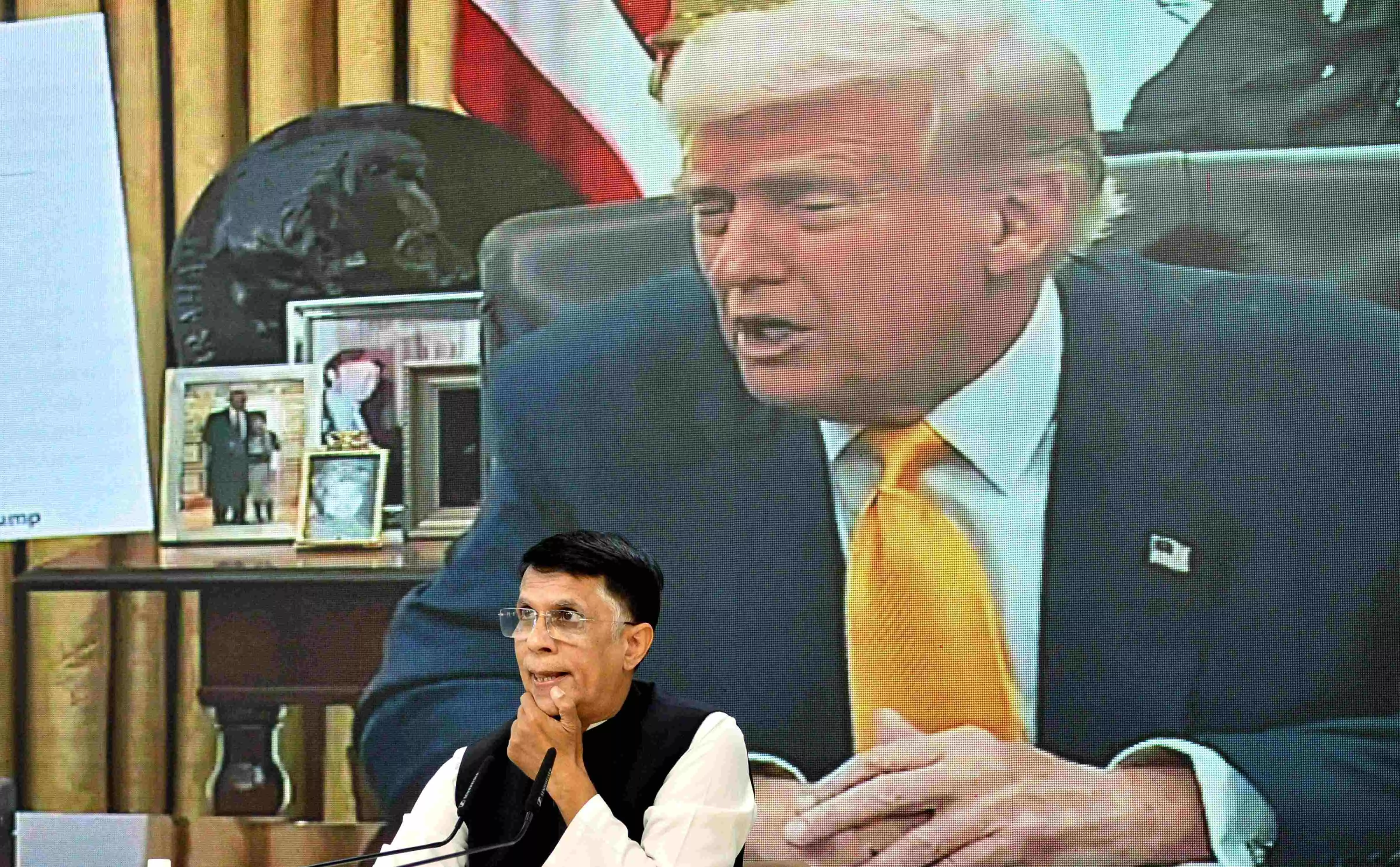 Take Parliament into confidence: Congress to PM Modi on Trumps India cutting trade tariff claim